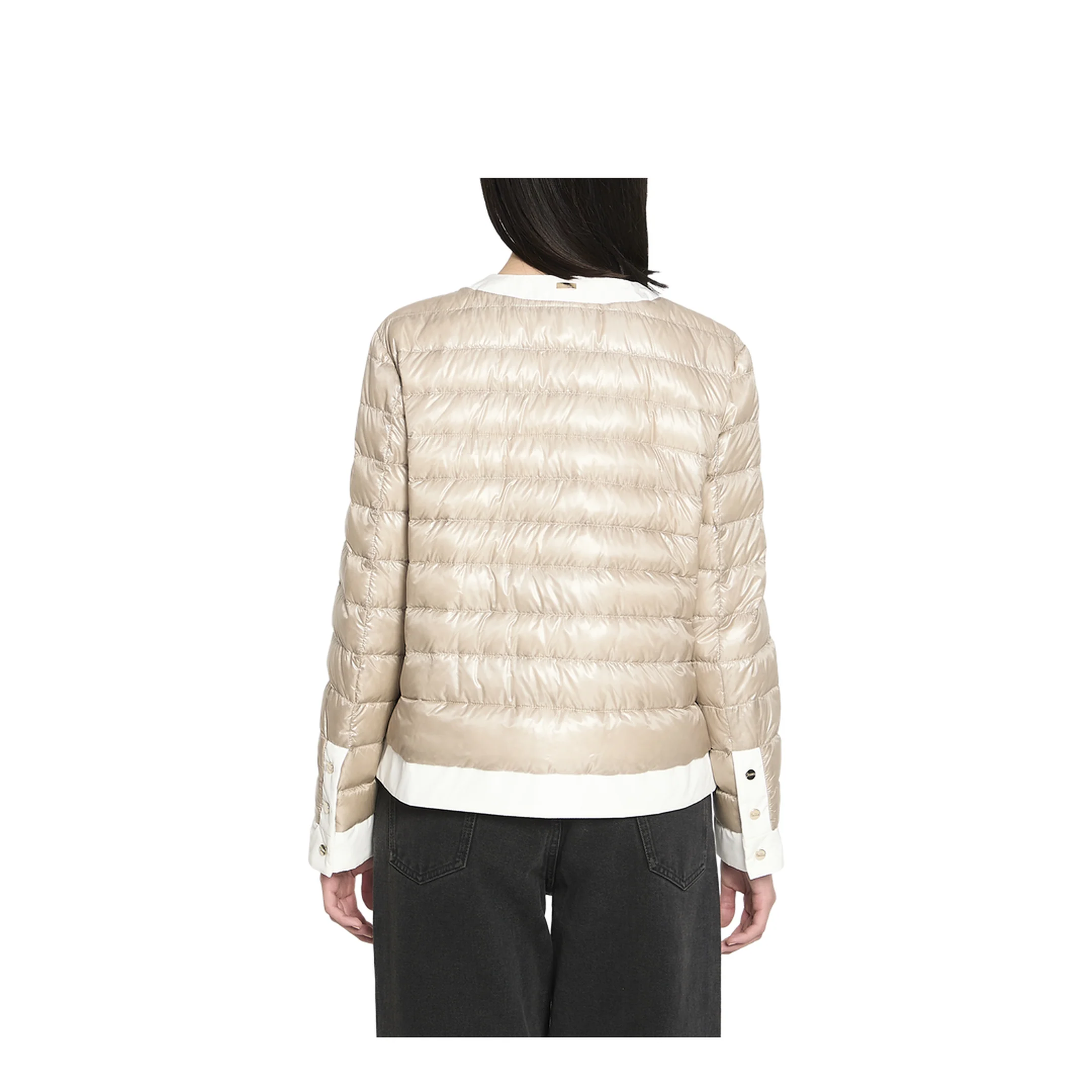 Short Padded Down Jacket - Image 4