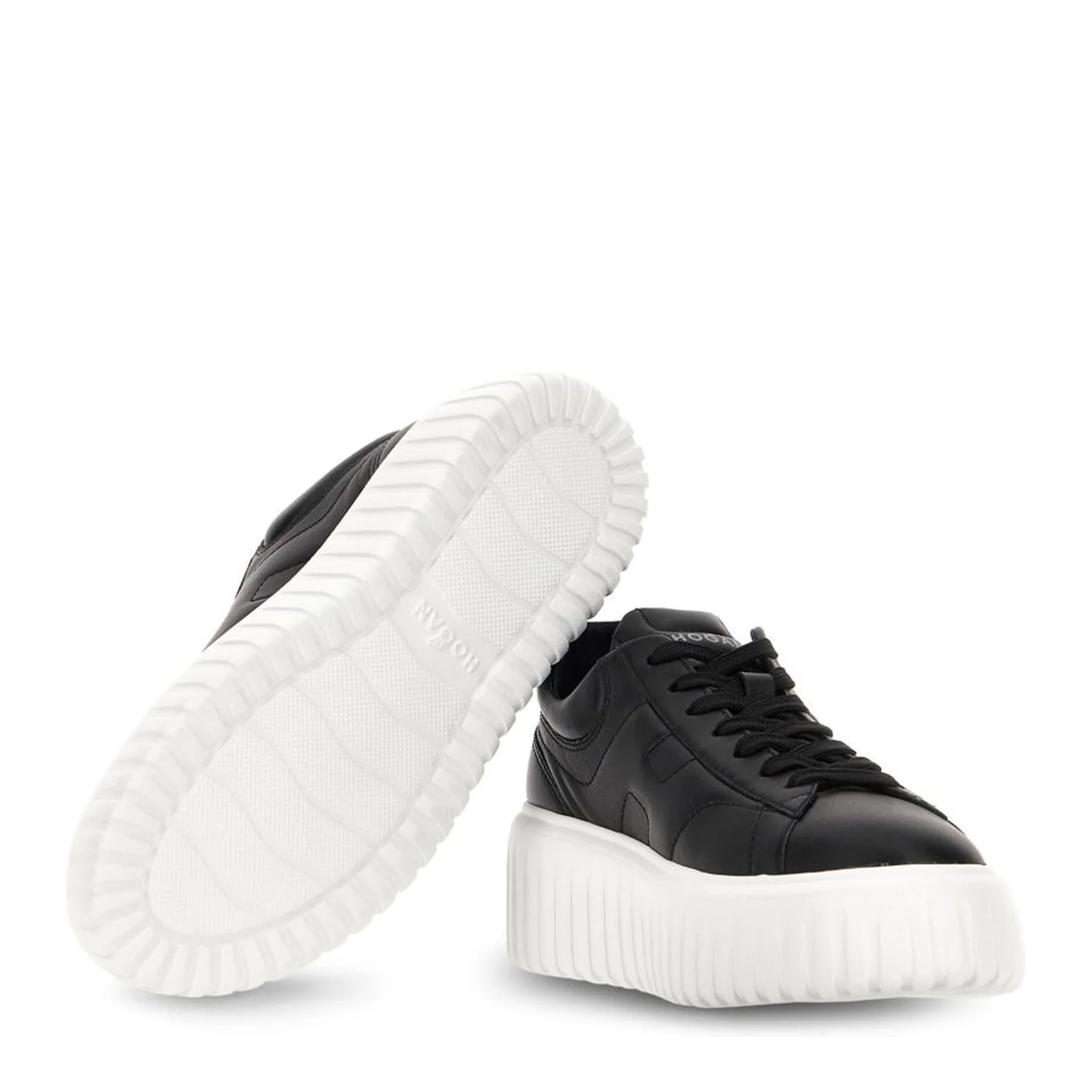 H-Stripes Sneakers Black Silver - Image 4
