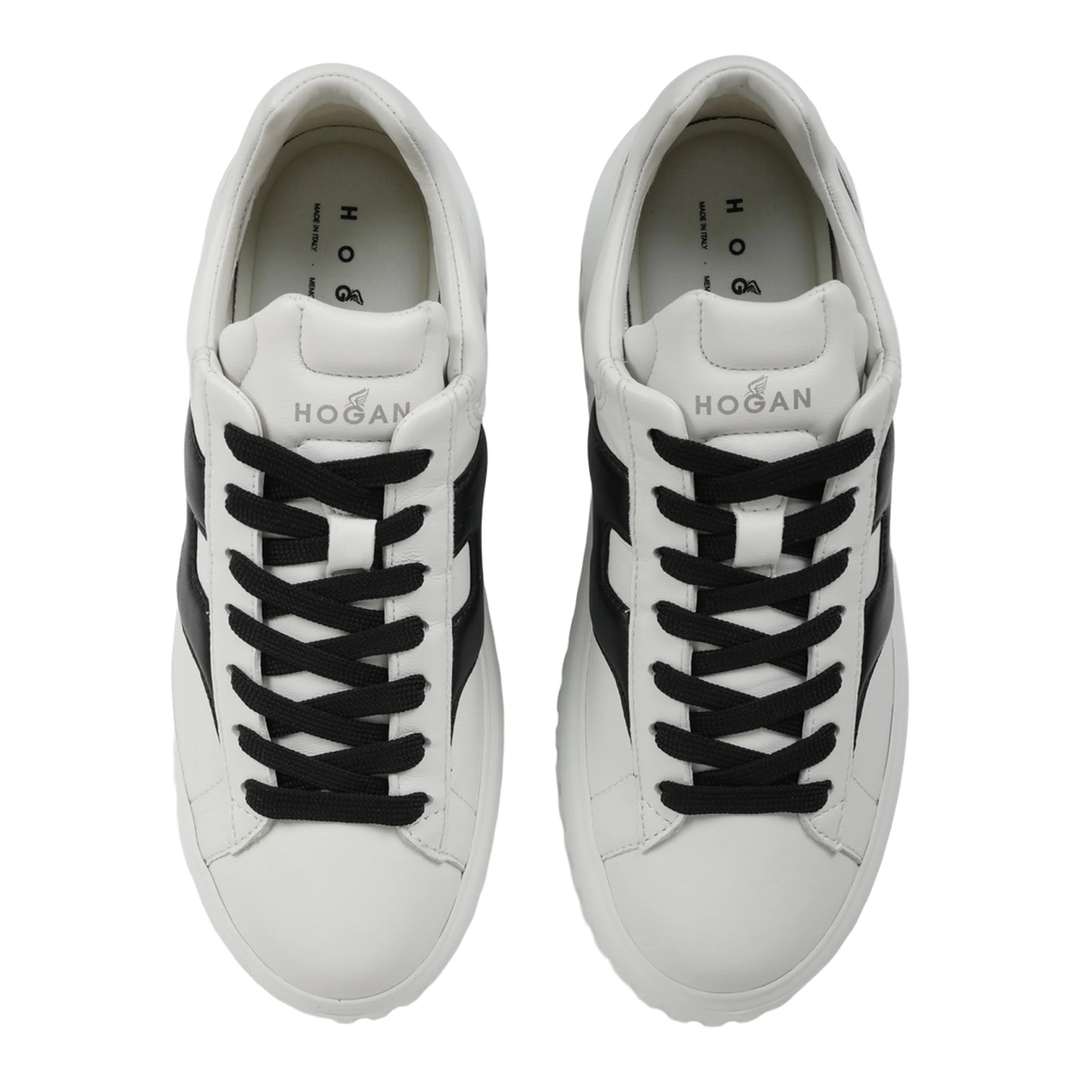 H-Stripes Sneakers White Black - Image 5