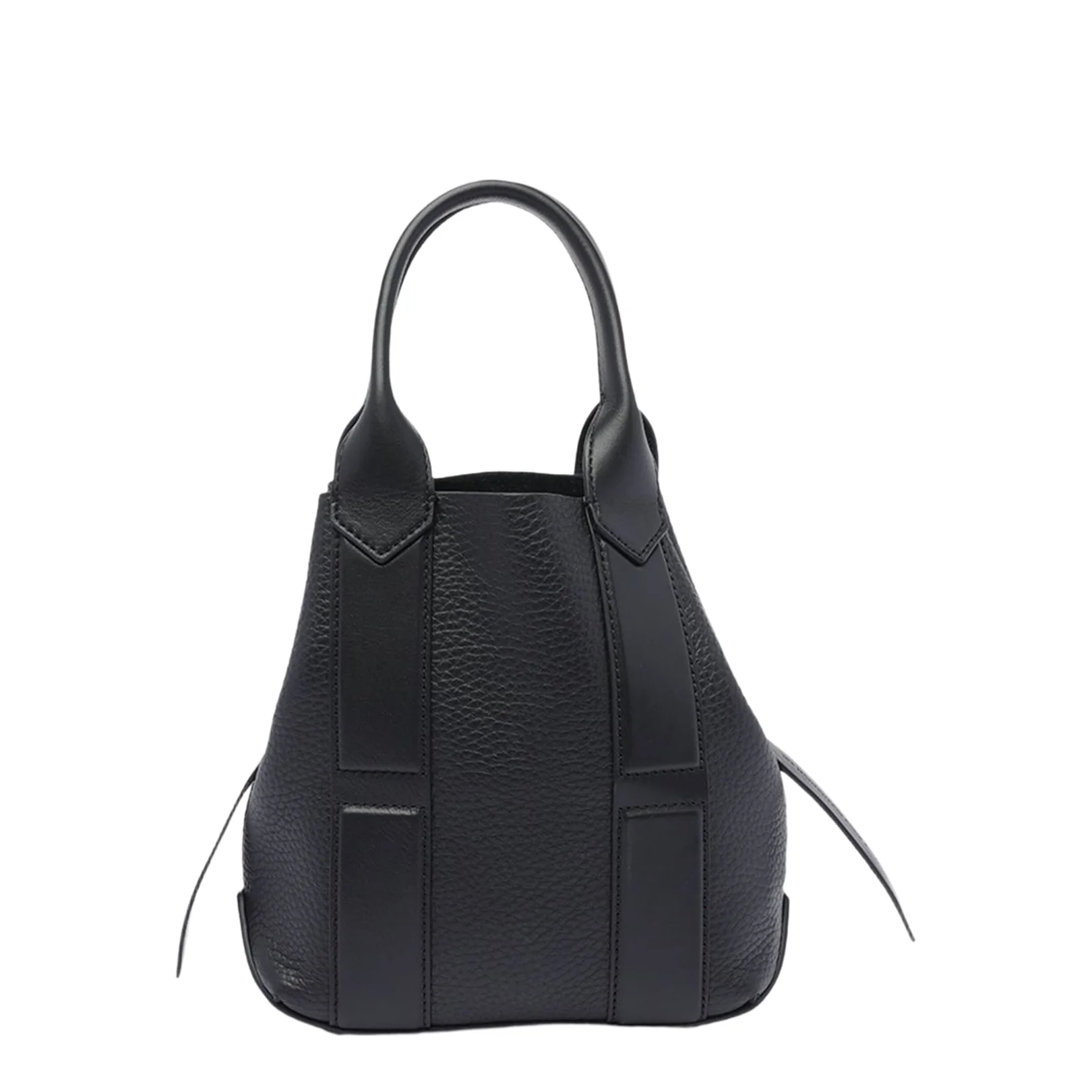 Script Shopping Bag Small Black - Image 3