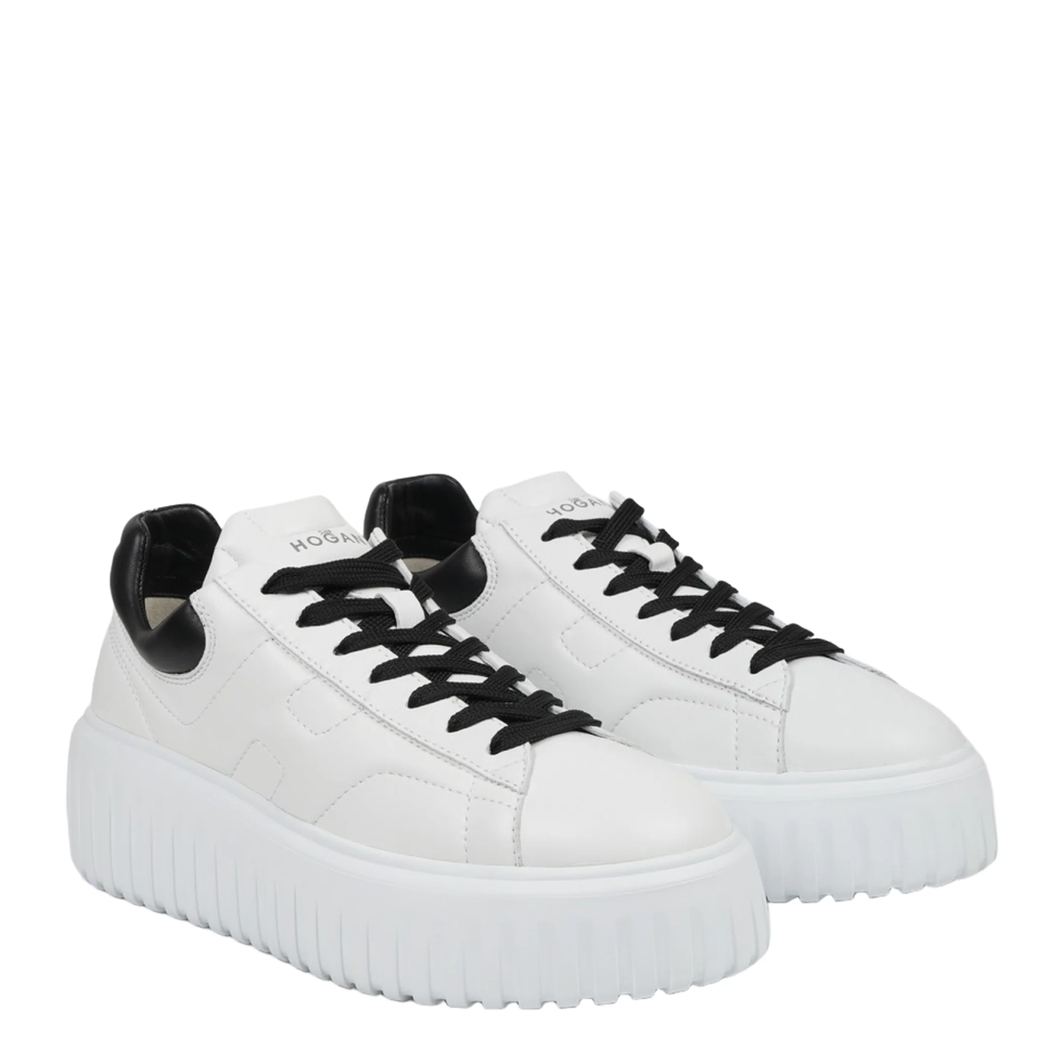 Sneakers H-Stripes White Black - Image 2