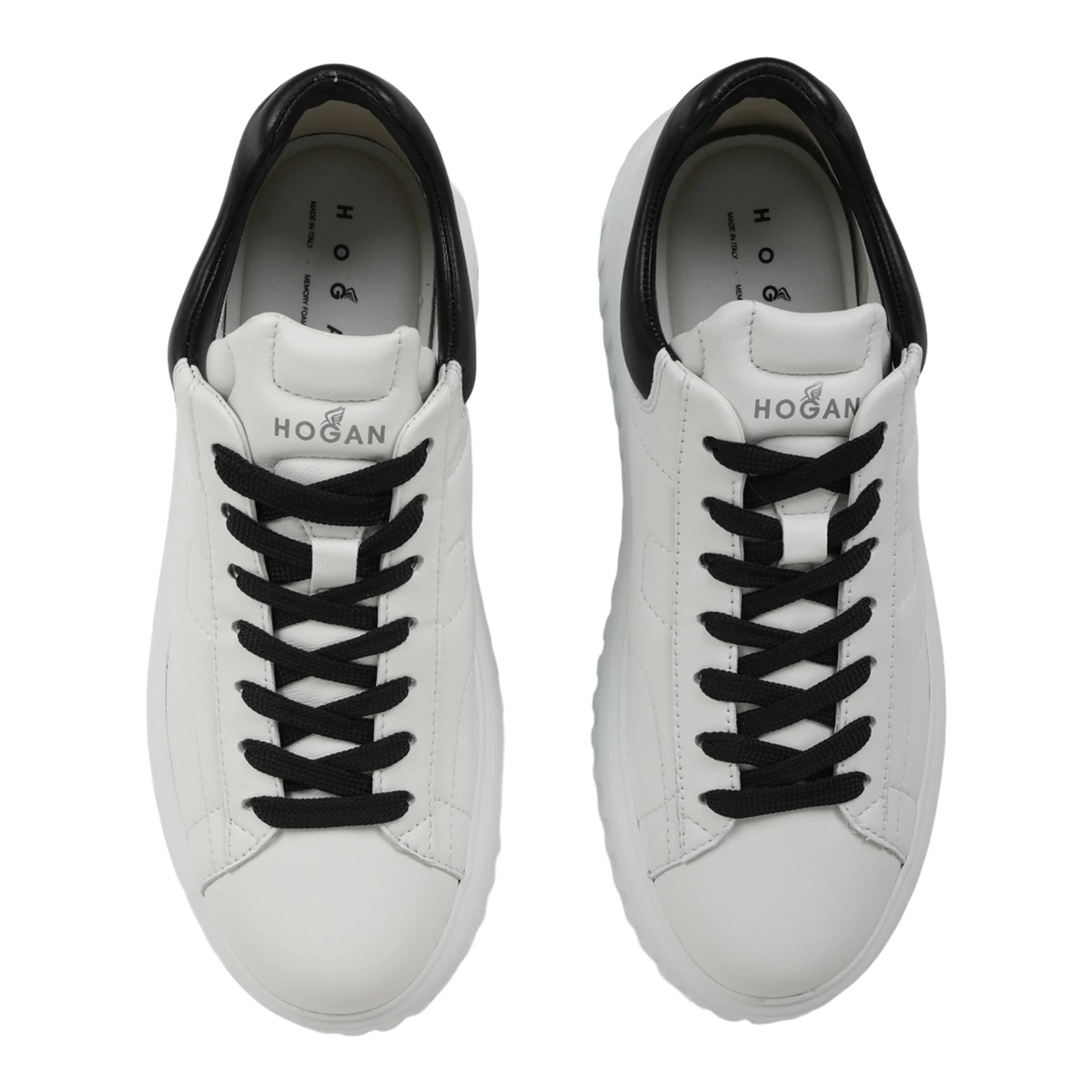 Sneakers H-Stripes White Black - Image 5