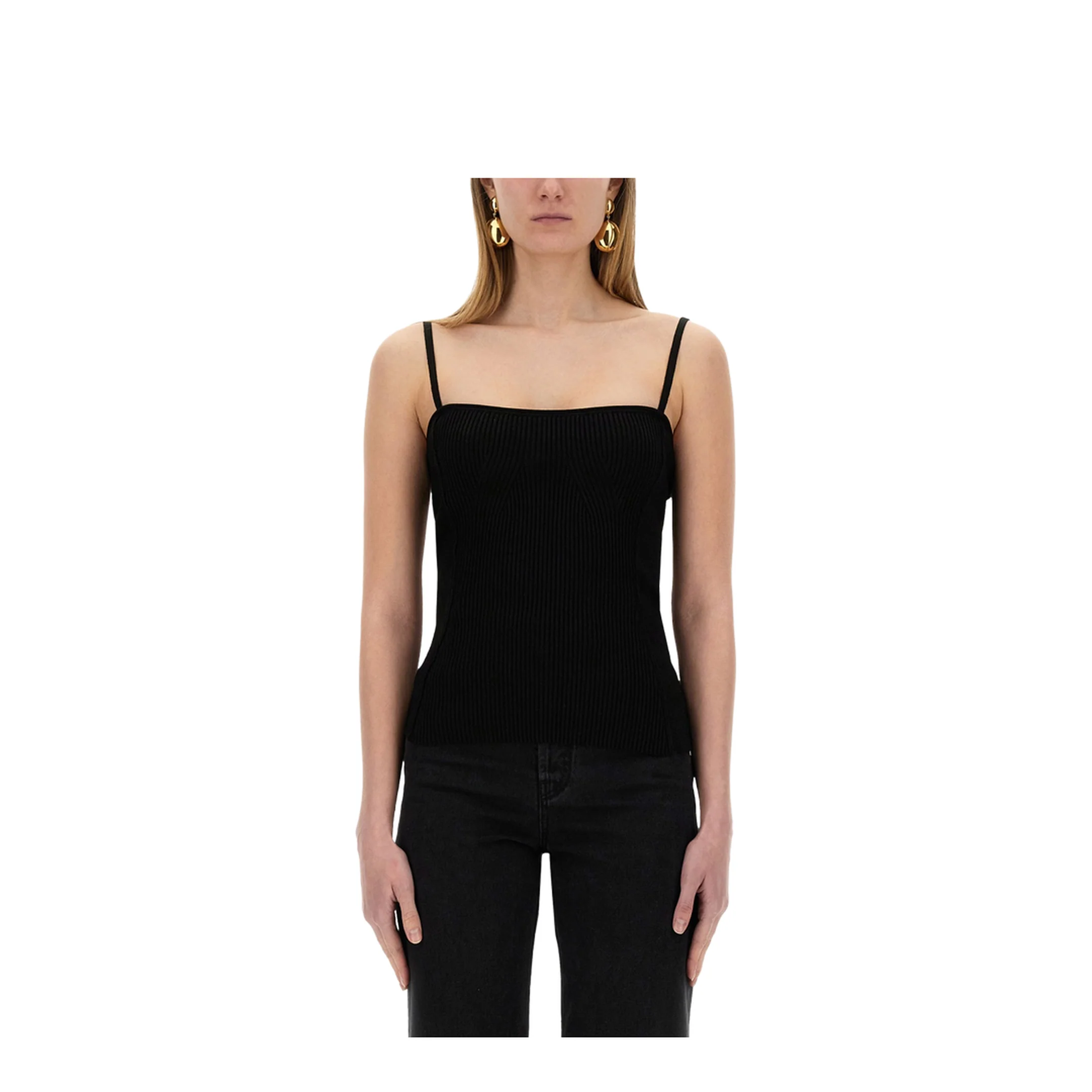 Ribbed Singlet Top