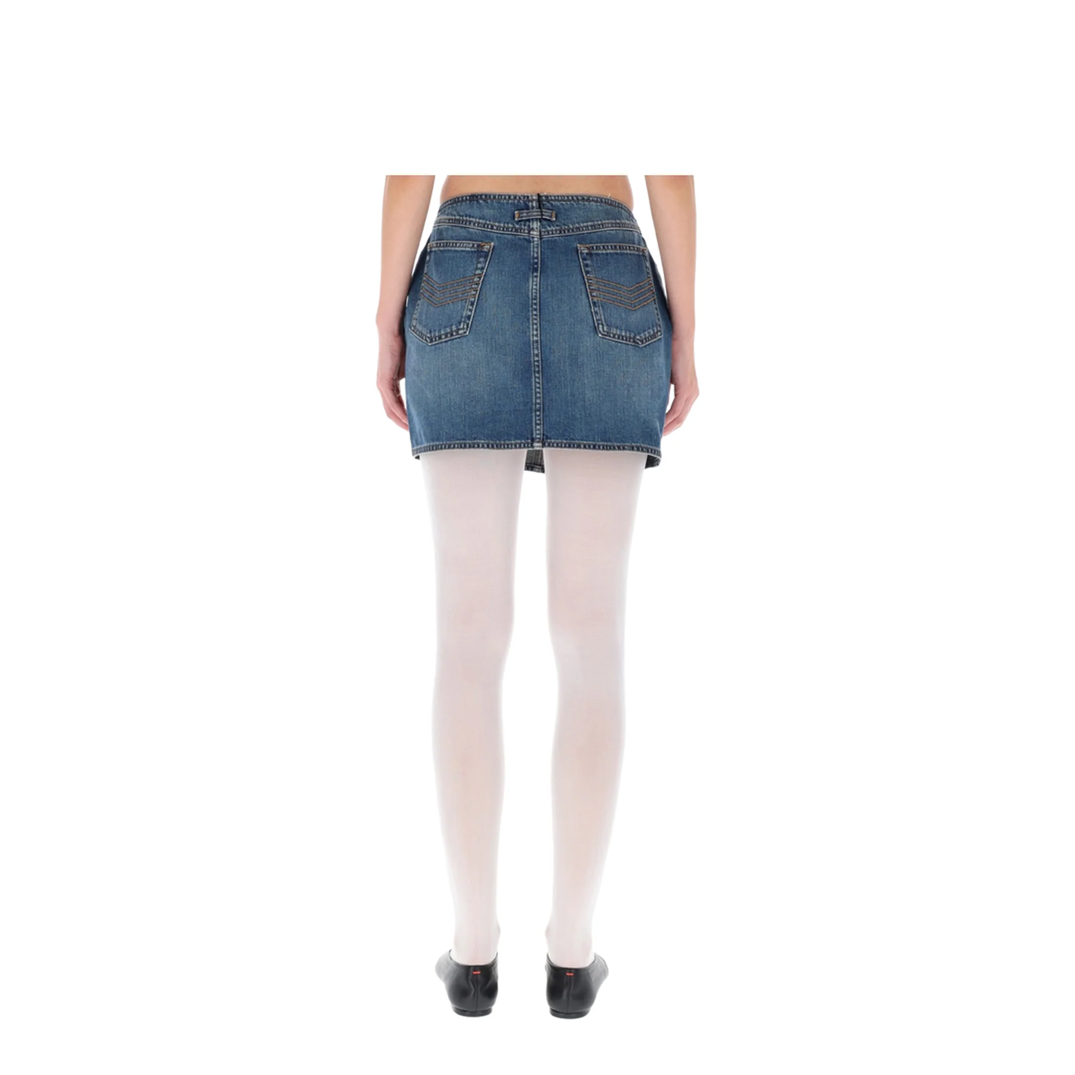 Miniskirt with Double Zipper - Image 4