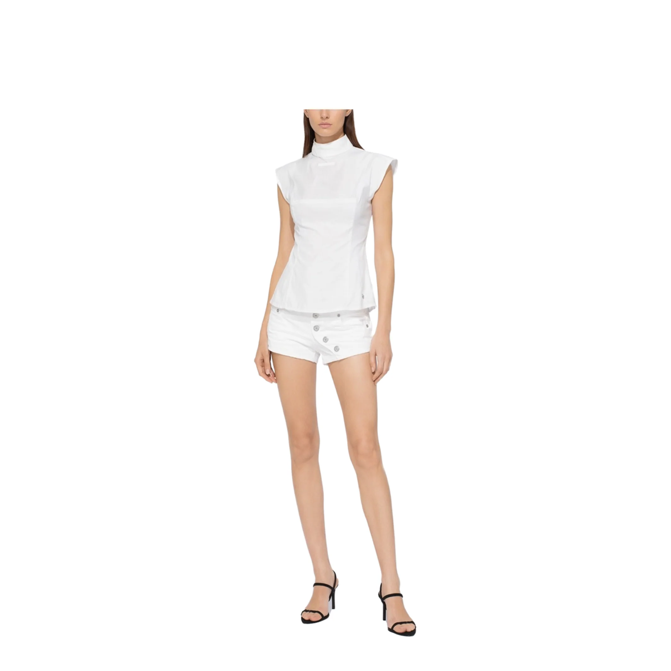 Sleeveless Inverted Shirt - Image 2