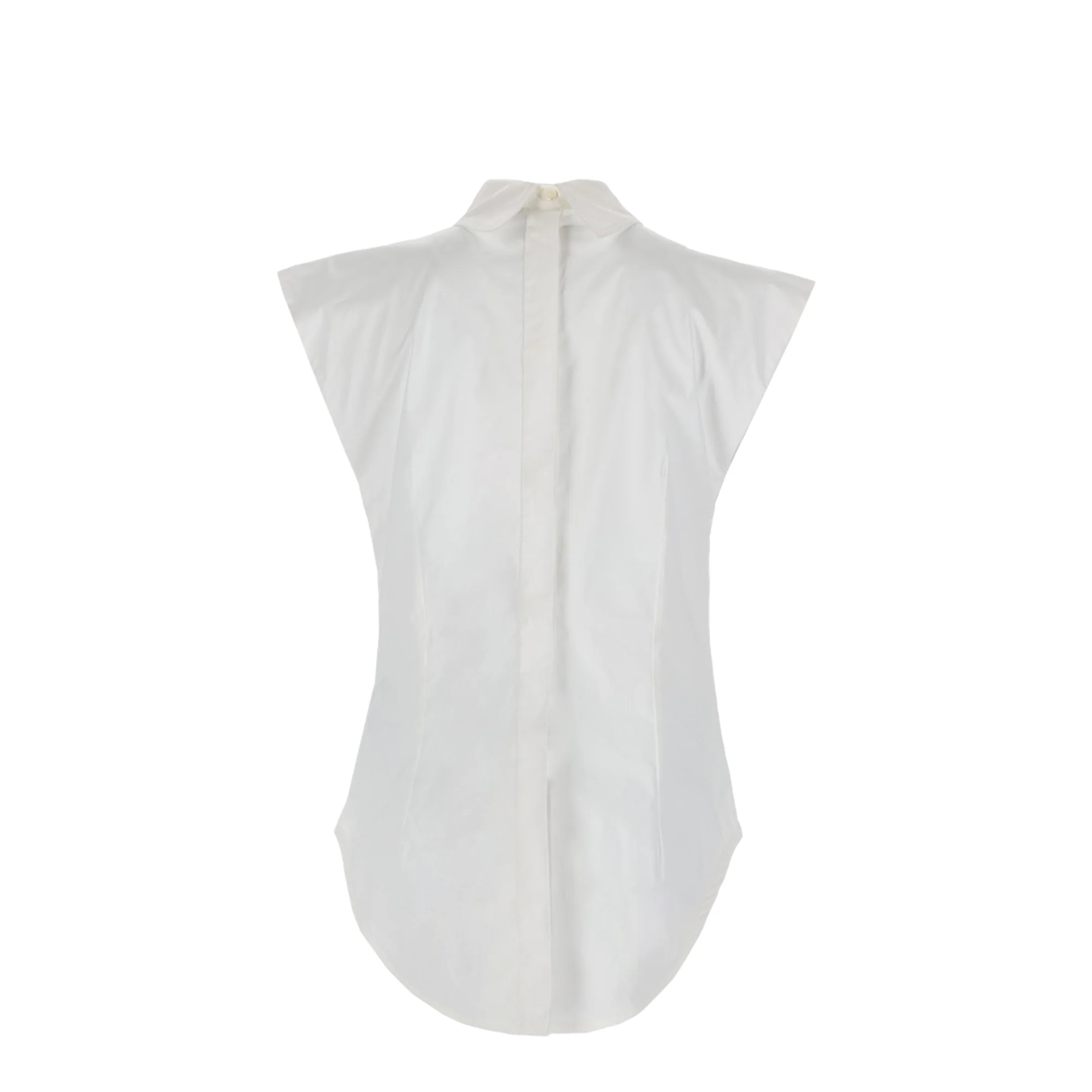 Sleeveless Inverted Shirt - Image 3
