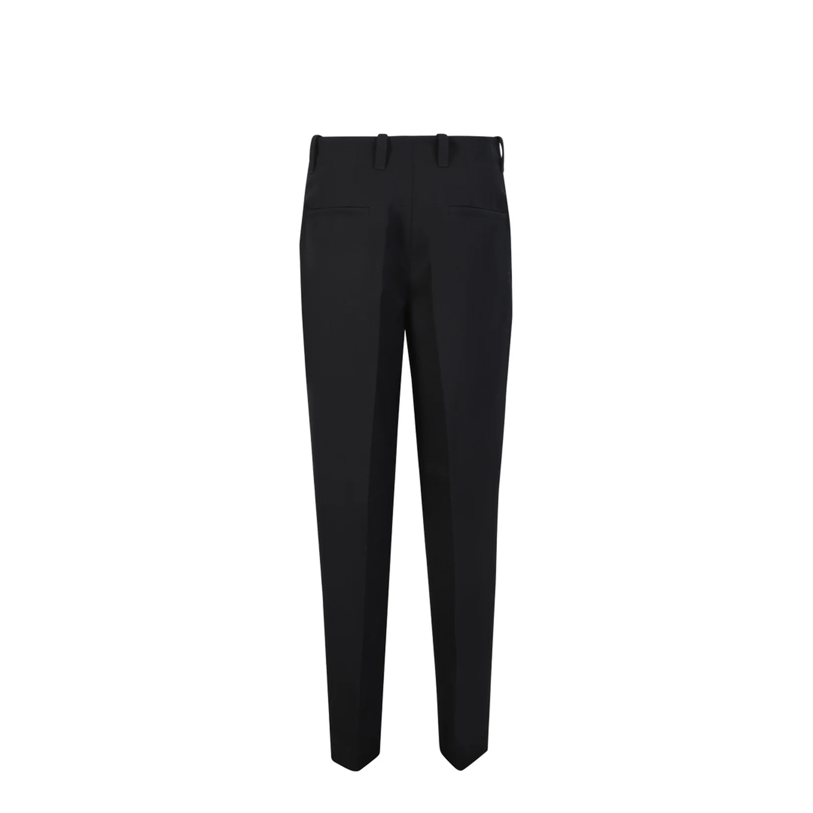 Adjustable drawstring waist. Tapered cut. Front zip closure. Side pockets. - Image 4