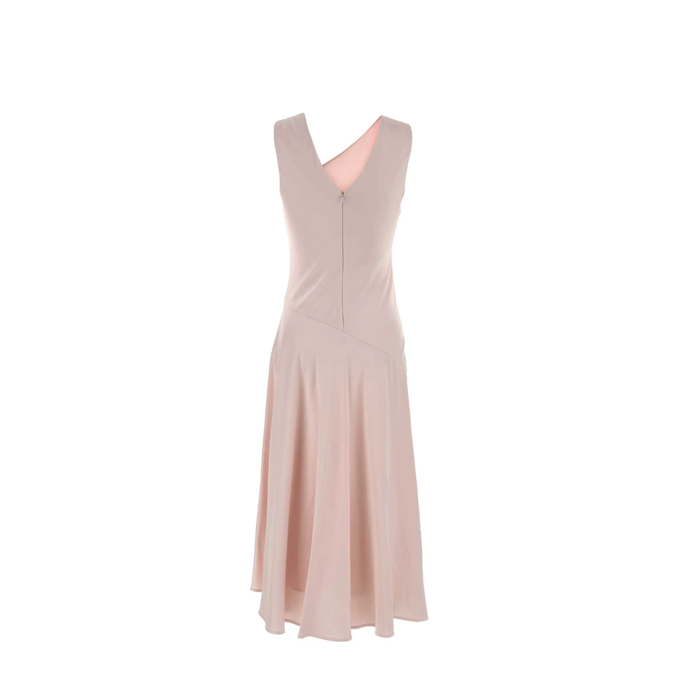 Asymetric Dress with Diagonal Cut - Image 2