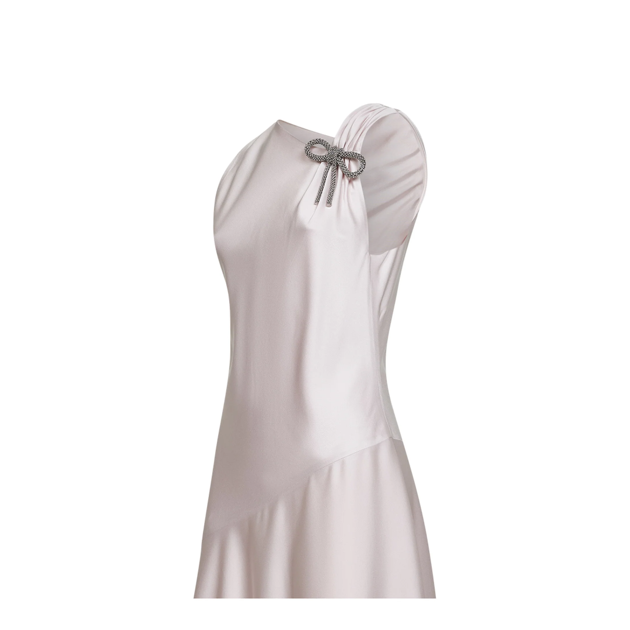 Asymetric Dress with Diagonal Cut - Image 5