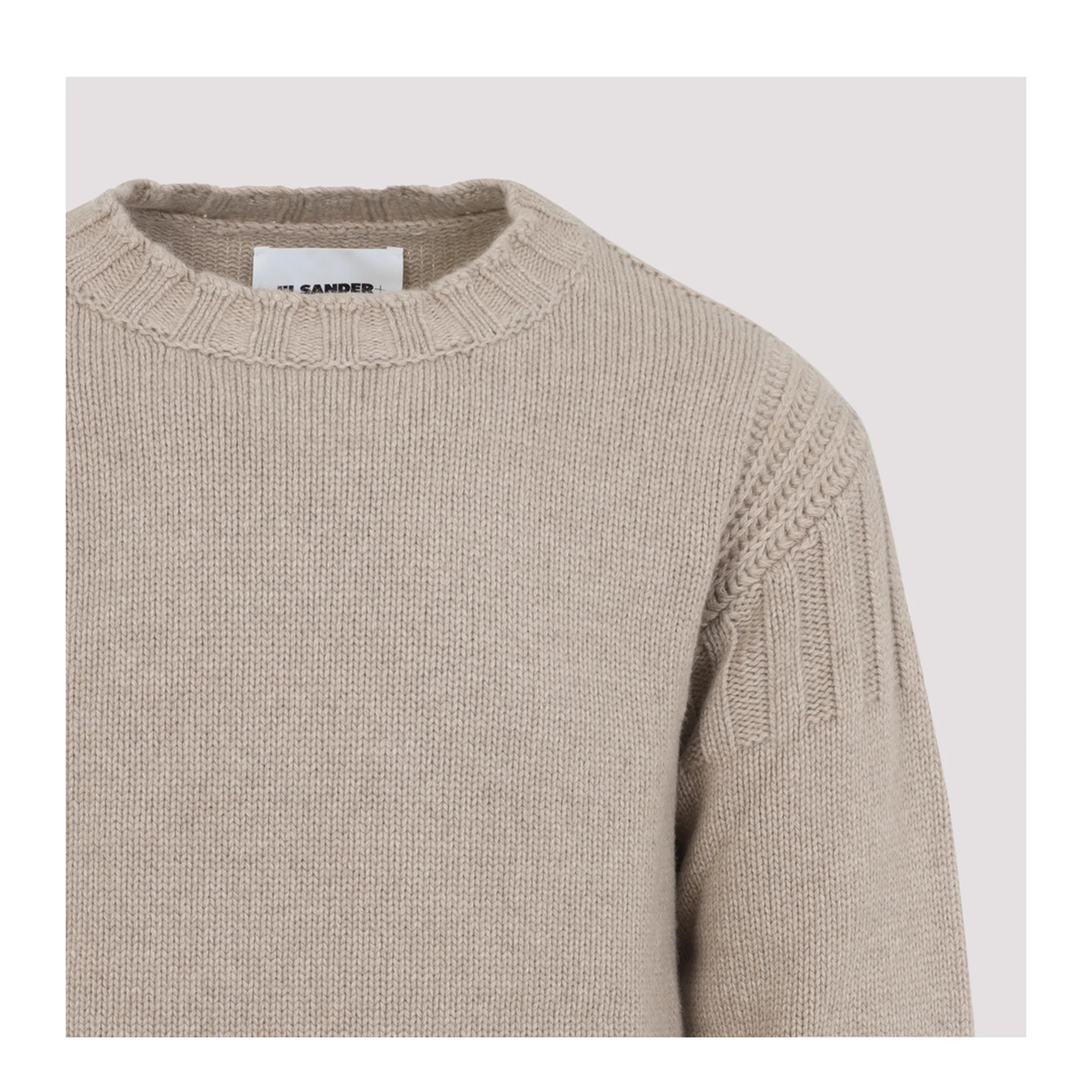 Beige Cashmere Sweater - Image 5