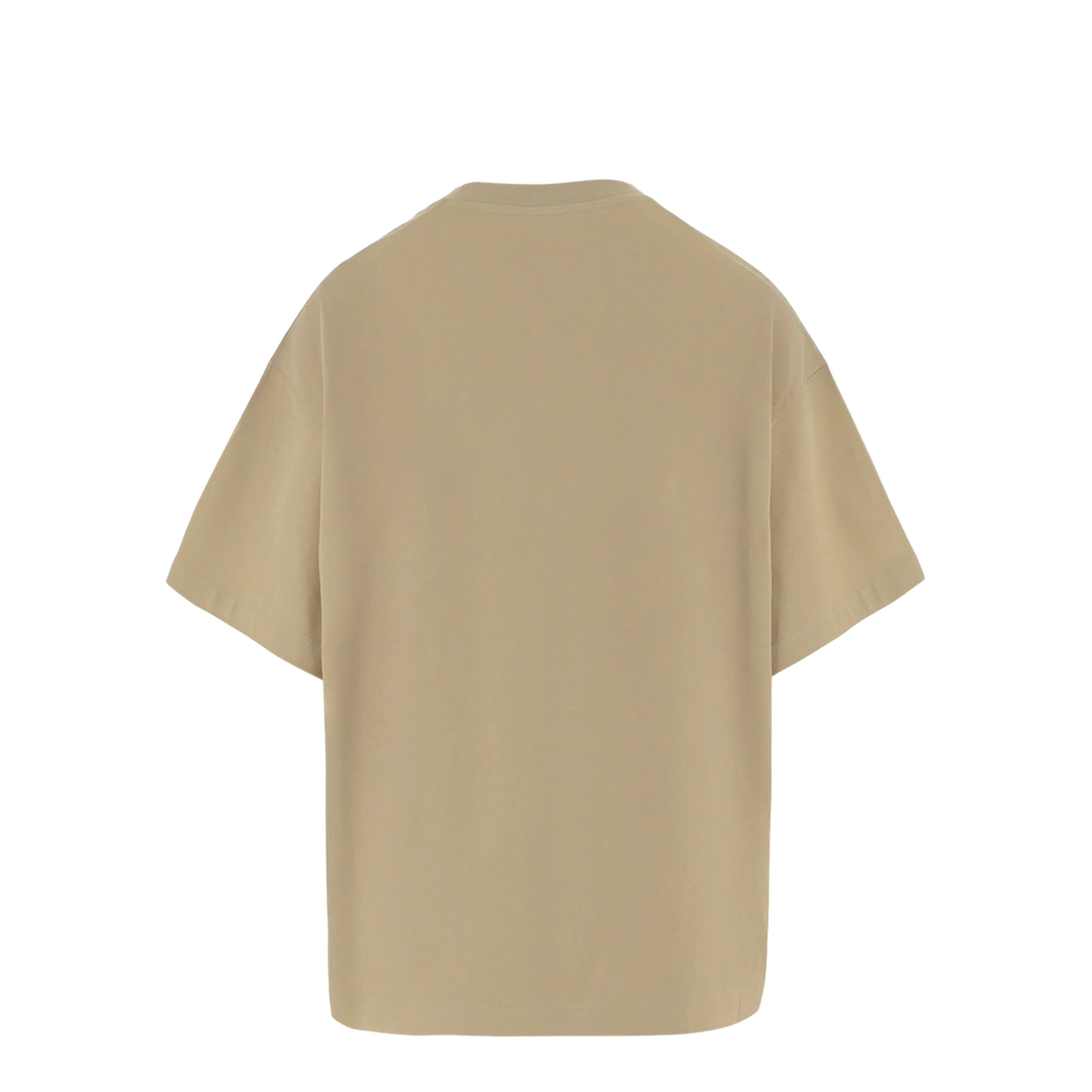 Logo-Detail T-Shirt Beige - Image 2