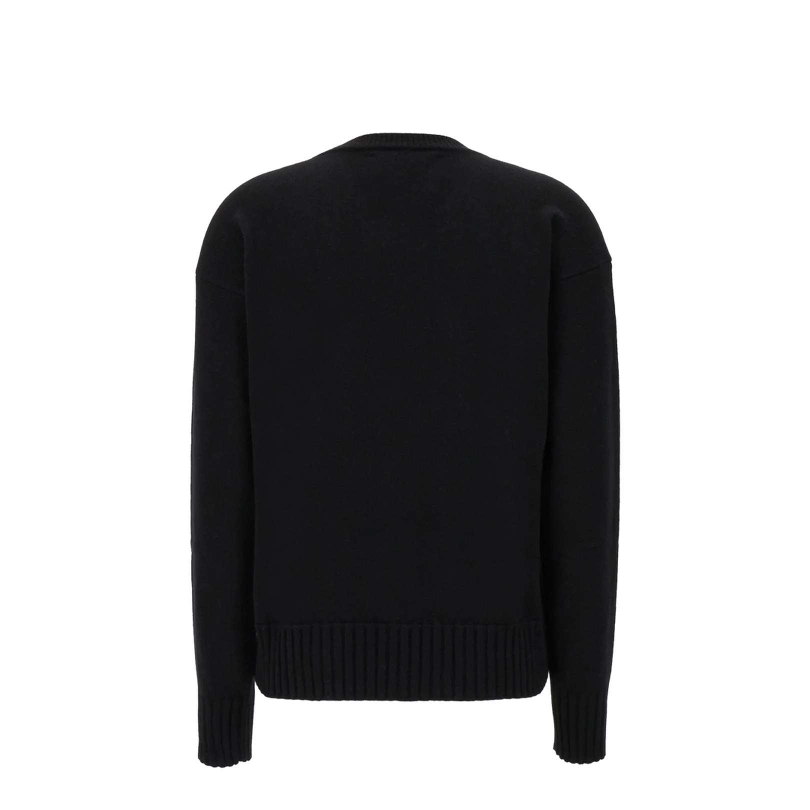 Black Cashmere Oversize Sweater - Image 2