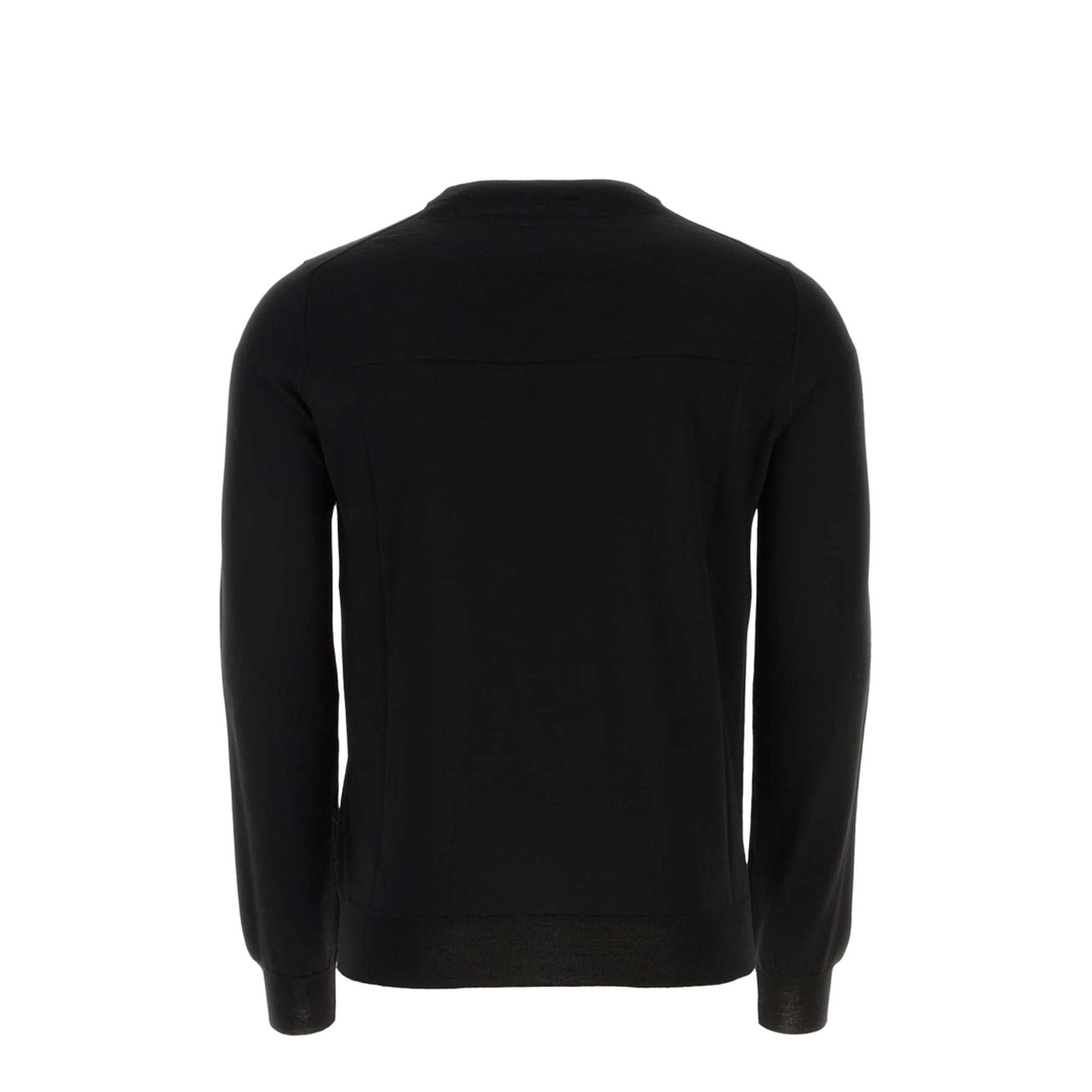 Black Crewneck Wool Knit - Image 2