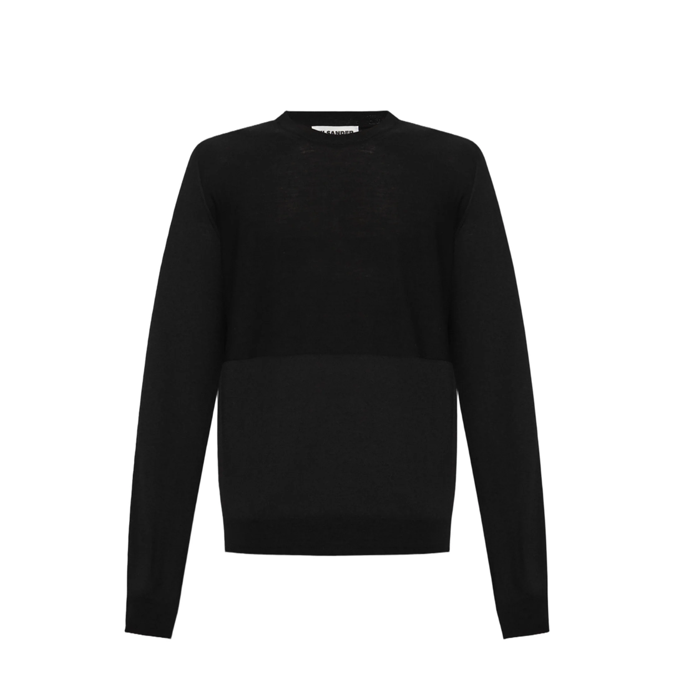 Black Crewneck Wool Knit - Image 4