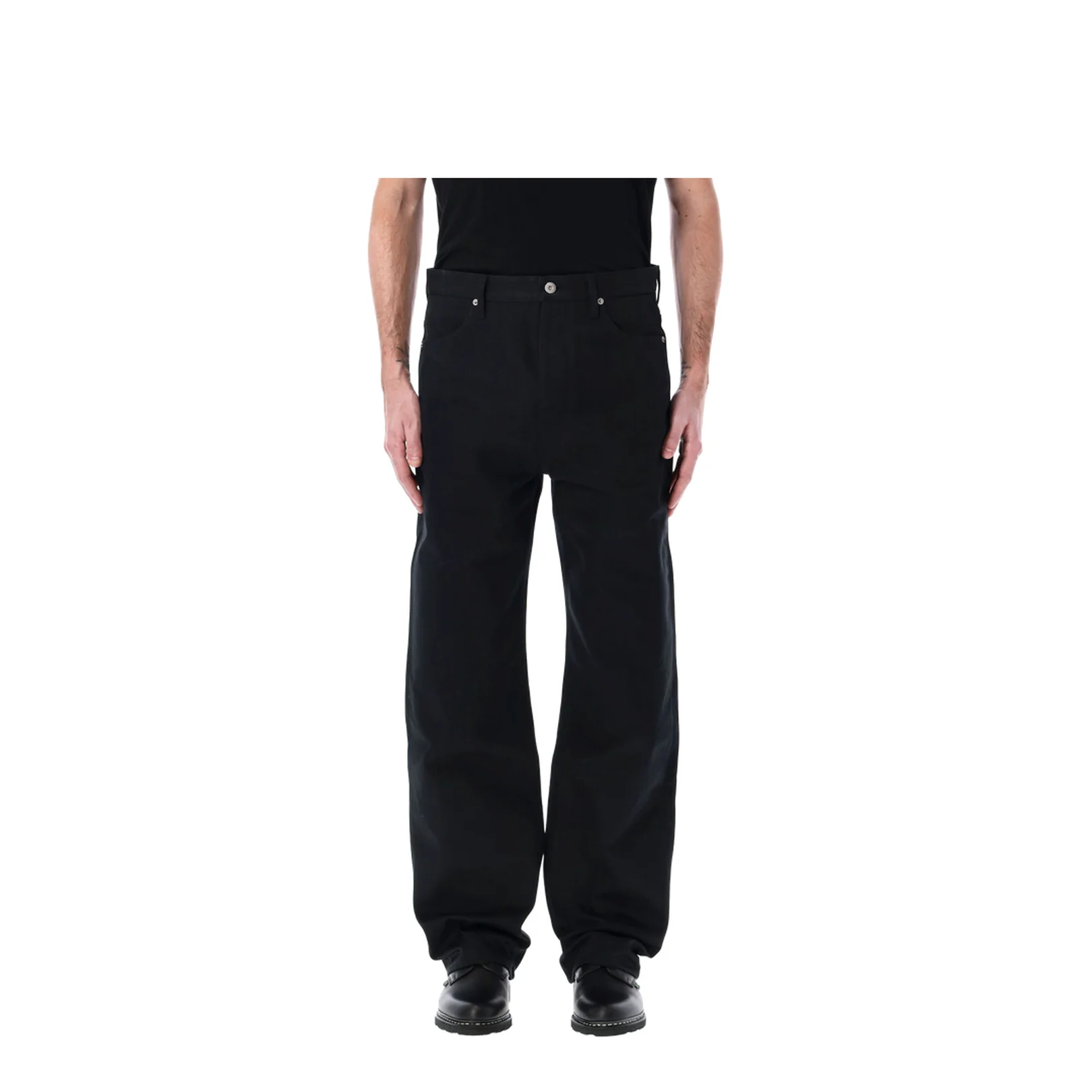 Black Denim Jeans - Image 2