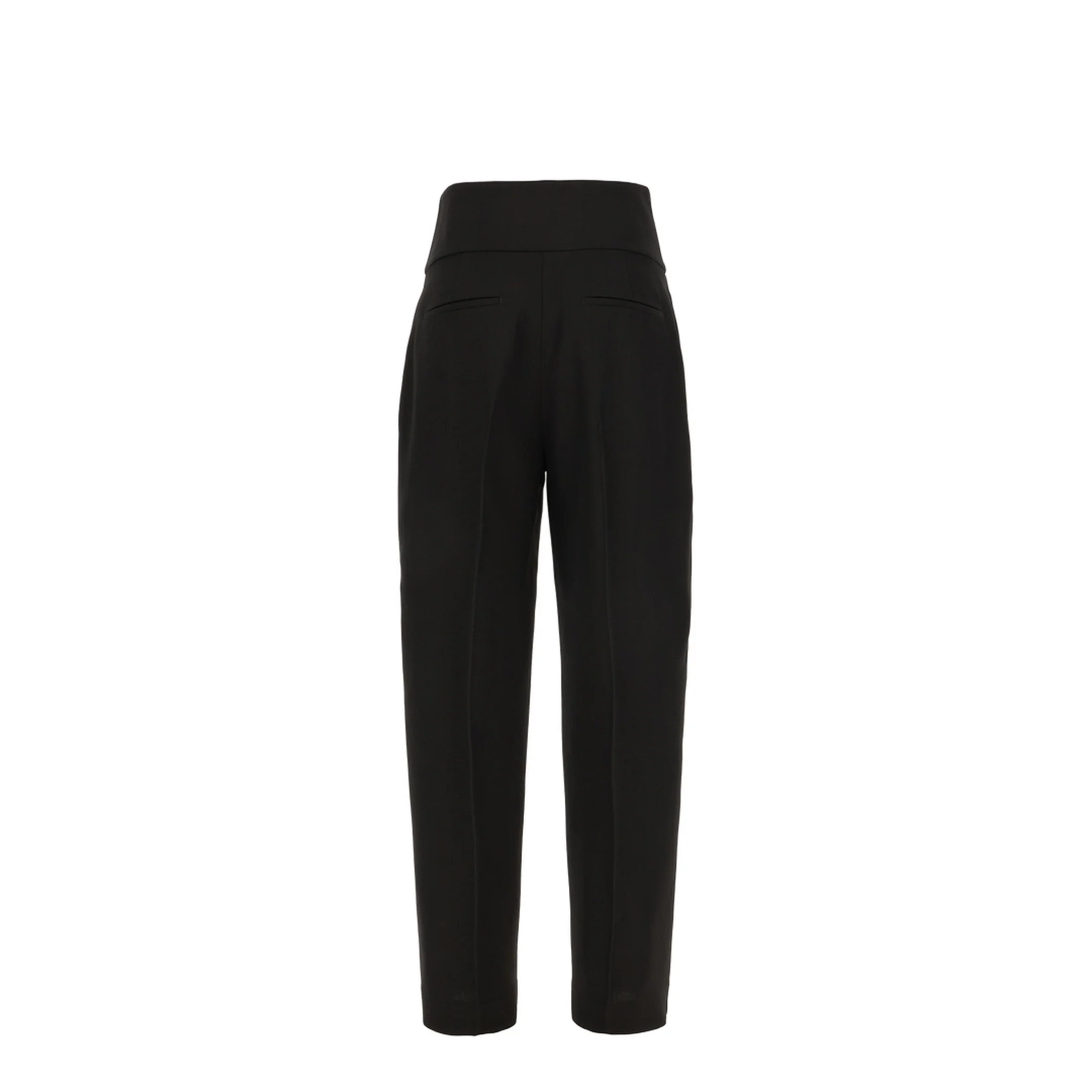 Black Viscose Blend Pants - Image 2