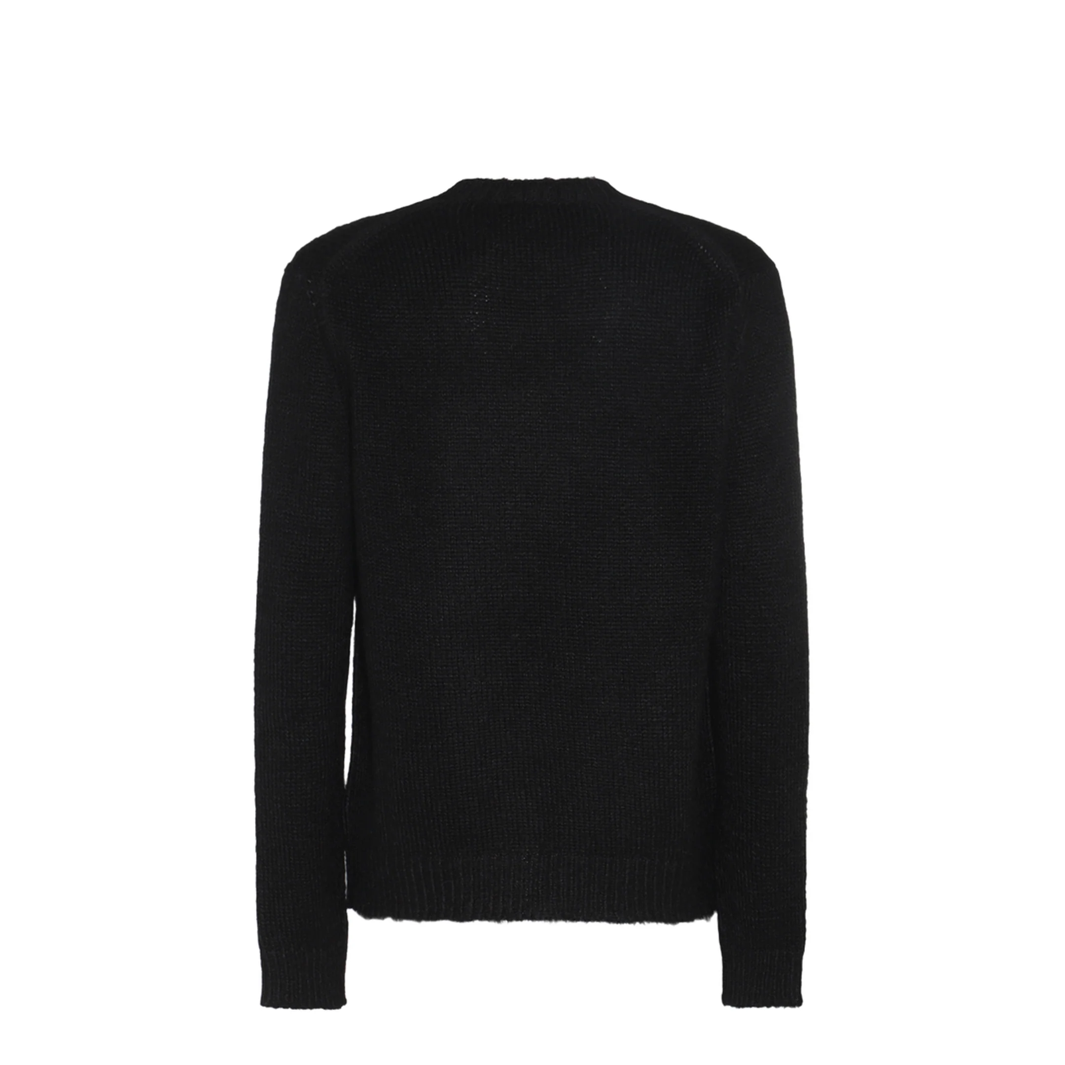 Black Wool Knitwear - Image 2