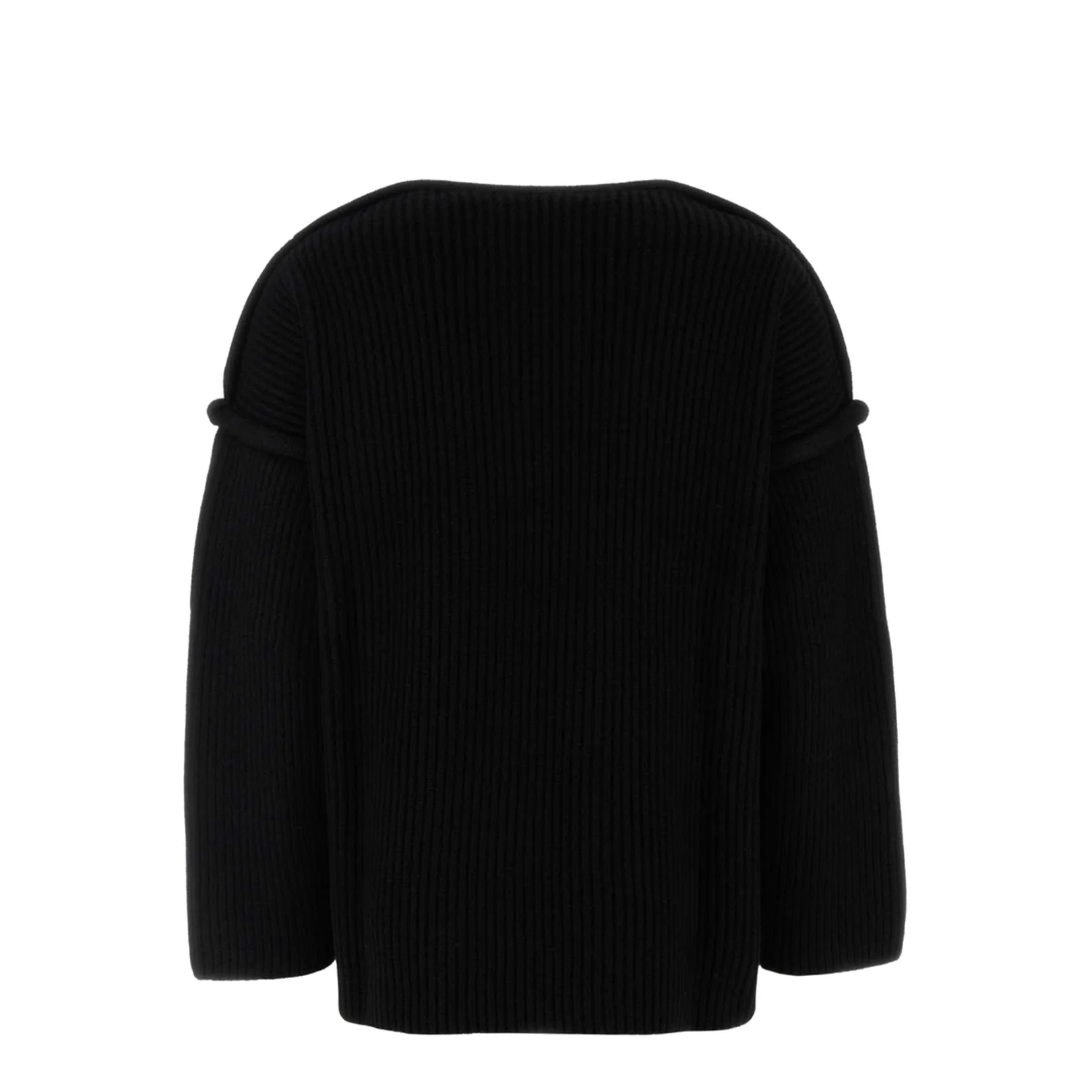 Black Wool Sweater - Image 2