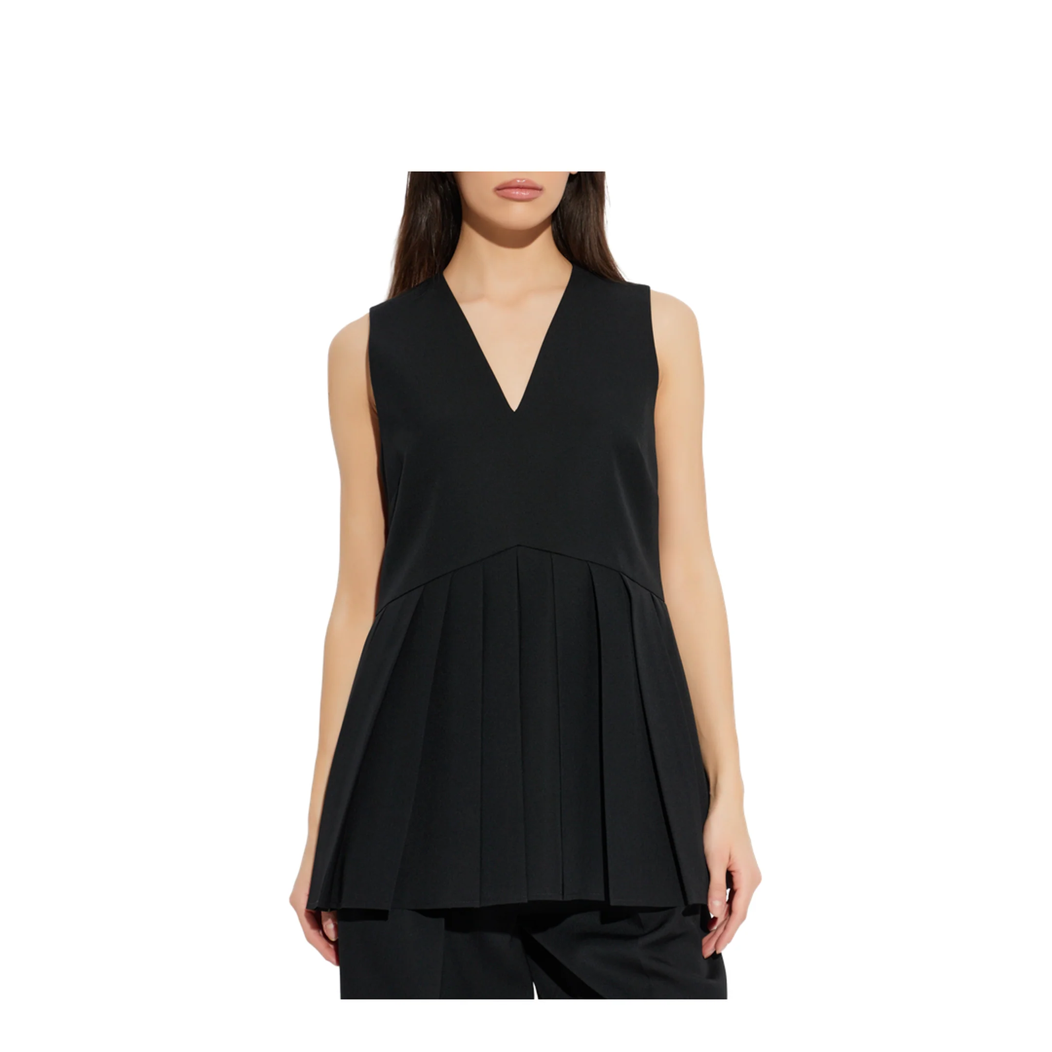 Black Wool Top - Image 2