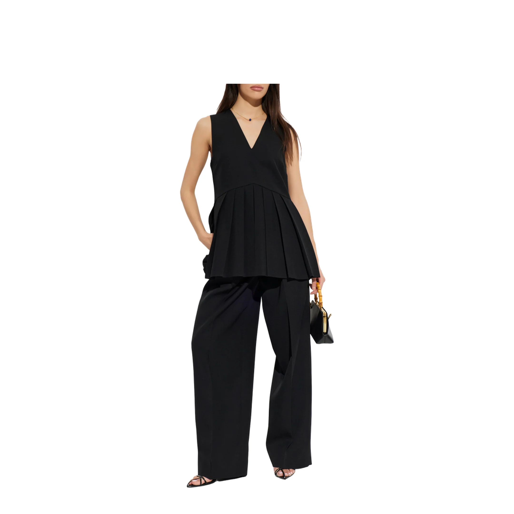 Black Wool Top - Image 4