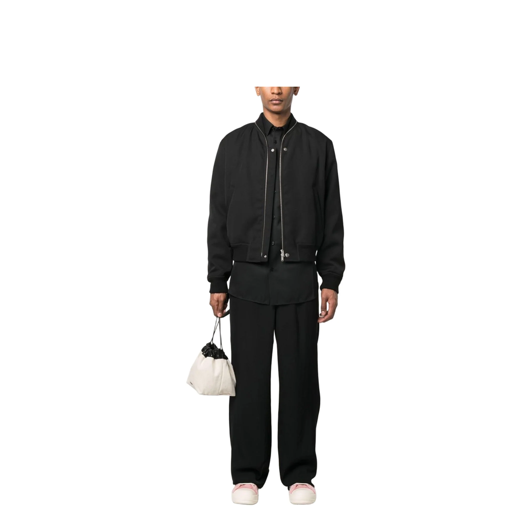 Bomber Jacket - Black - Image 4