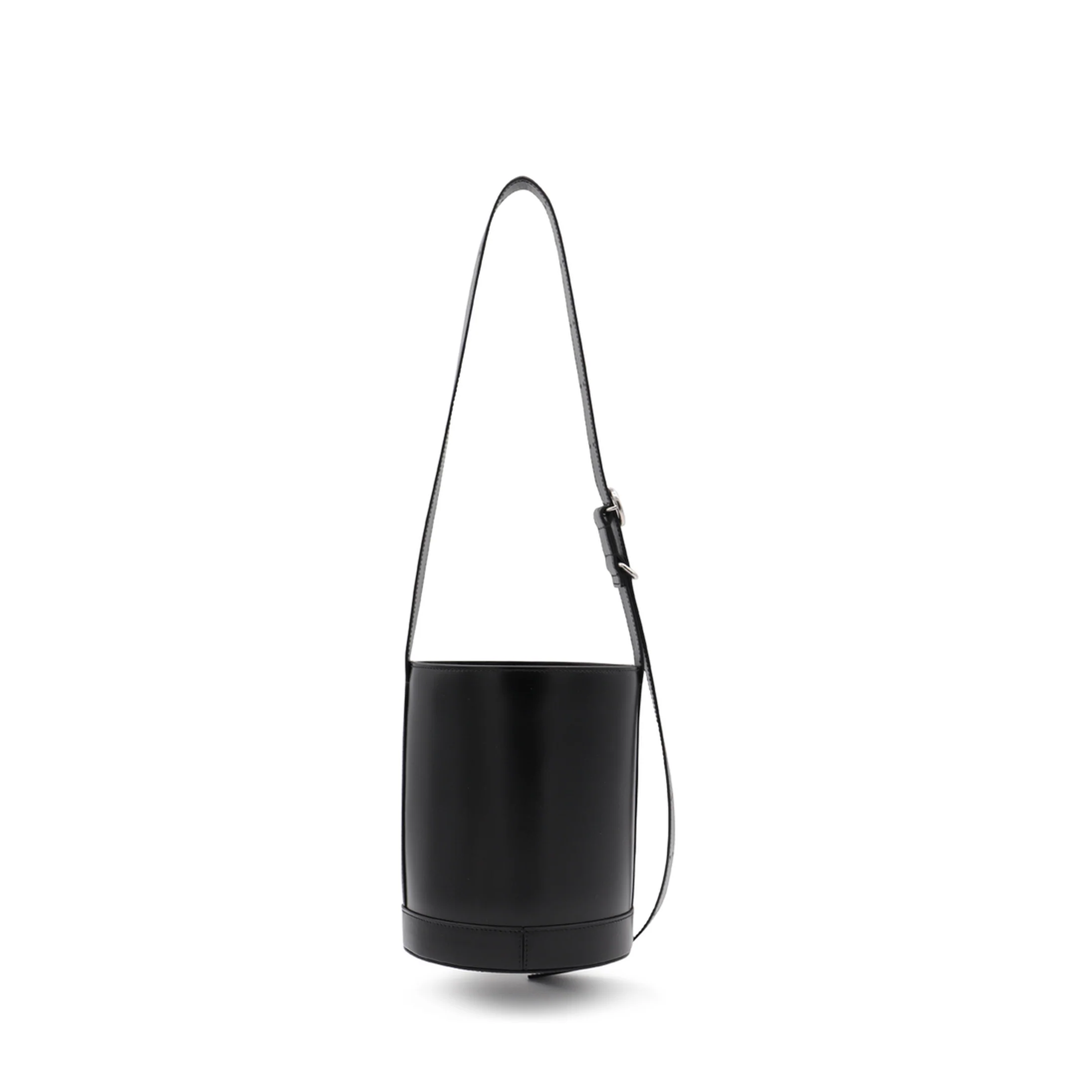 Cannolo Bucket Leather Shoulder Bag - Image 4