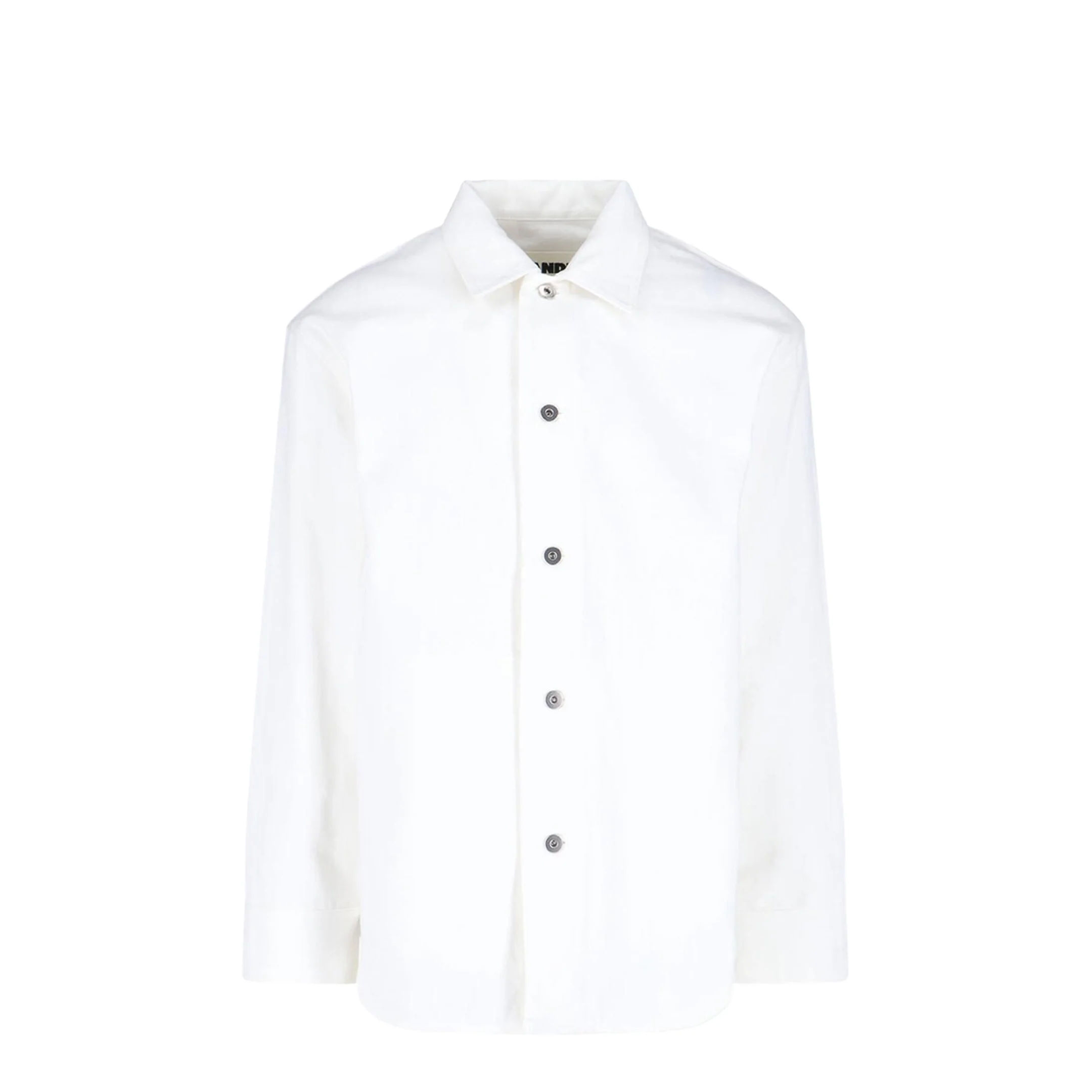 Denim Shirt Jacket White