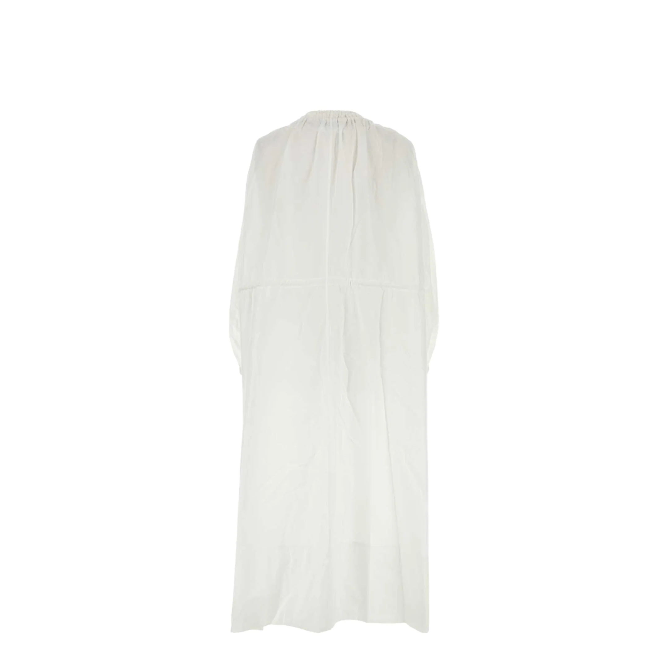 Cotton Maxi Dress Double Coulisse - Image 4