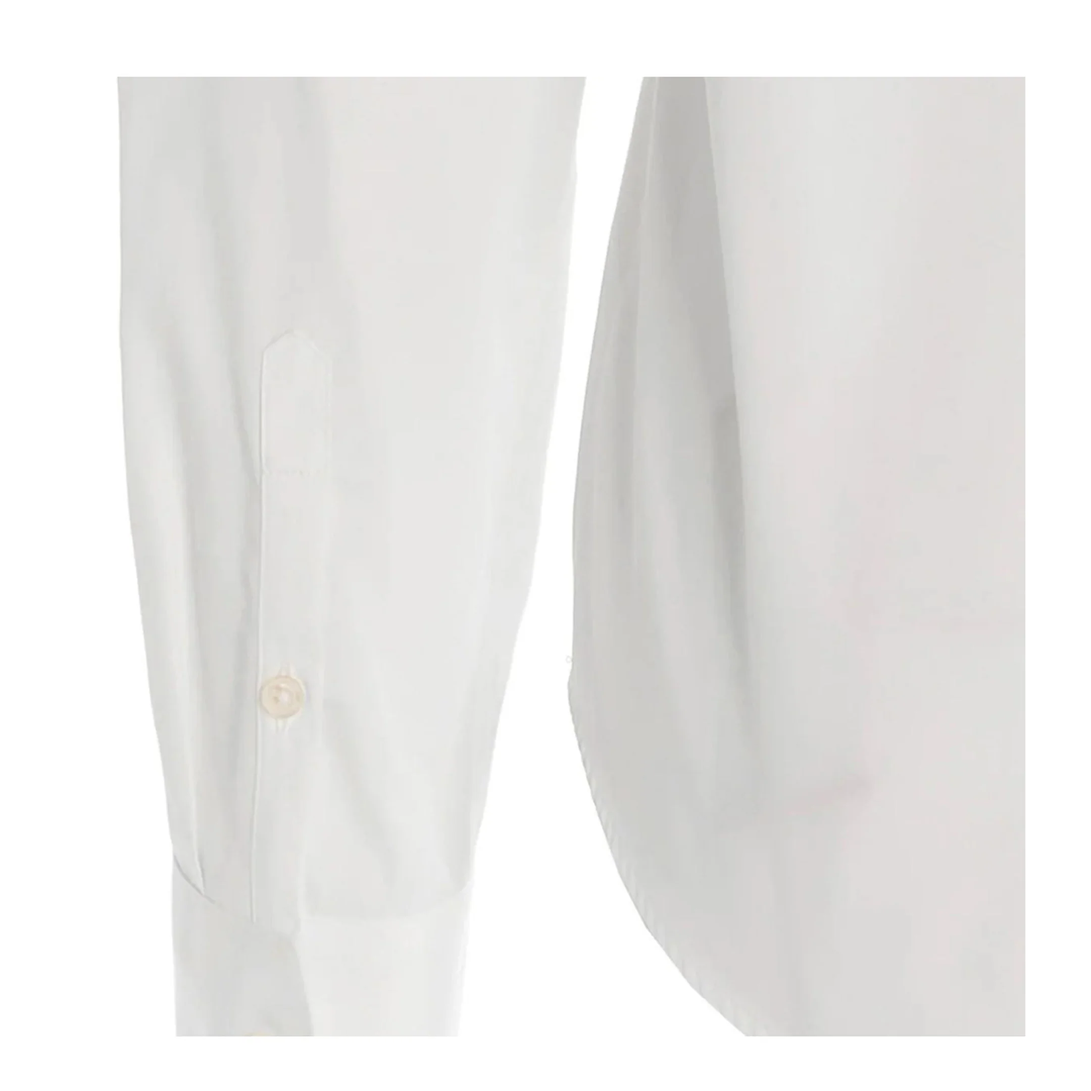 Cotton Shirt with Button Closure - Image 3