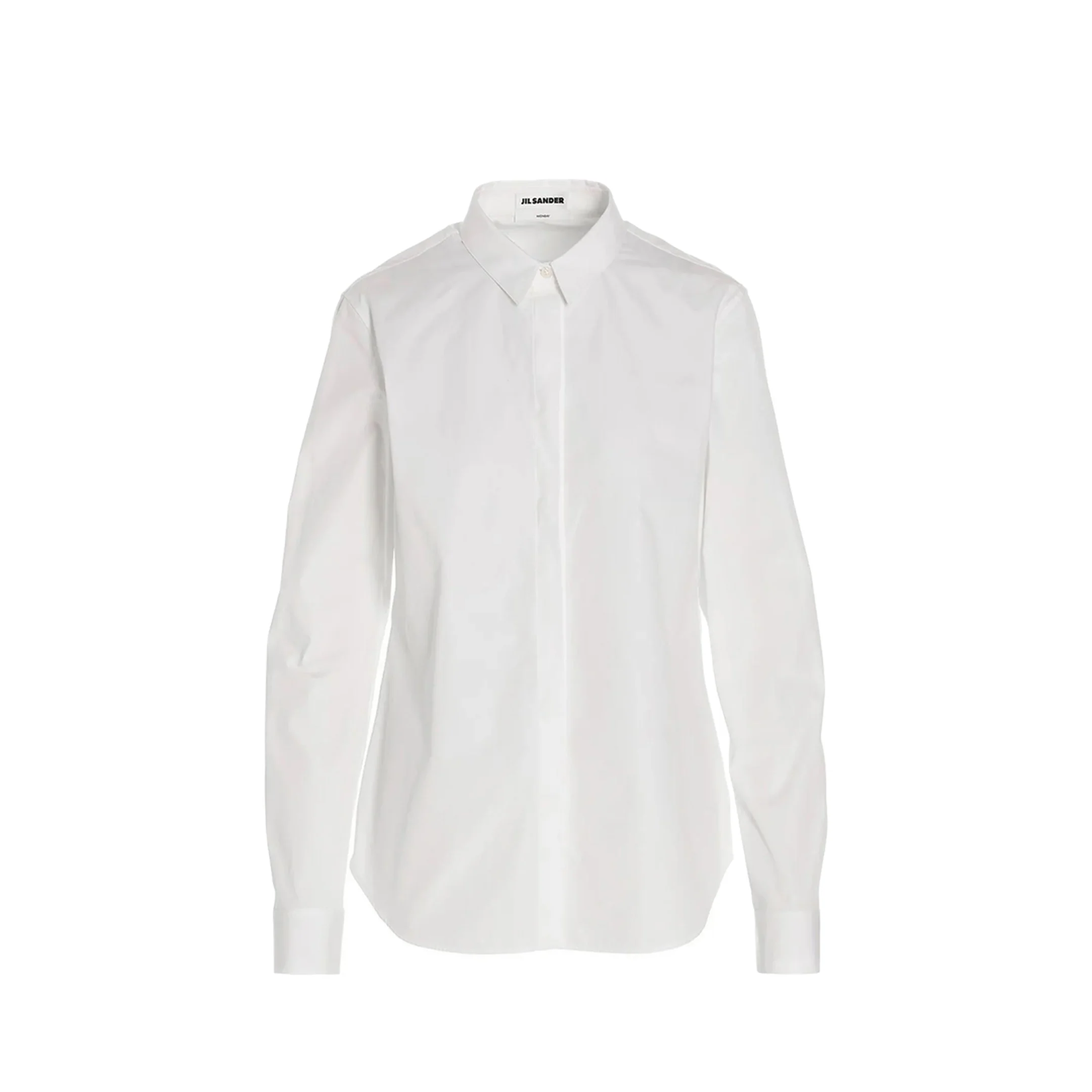 Cotton Shirt with Button Closure - Image 4