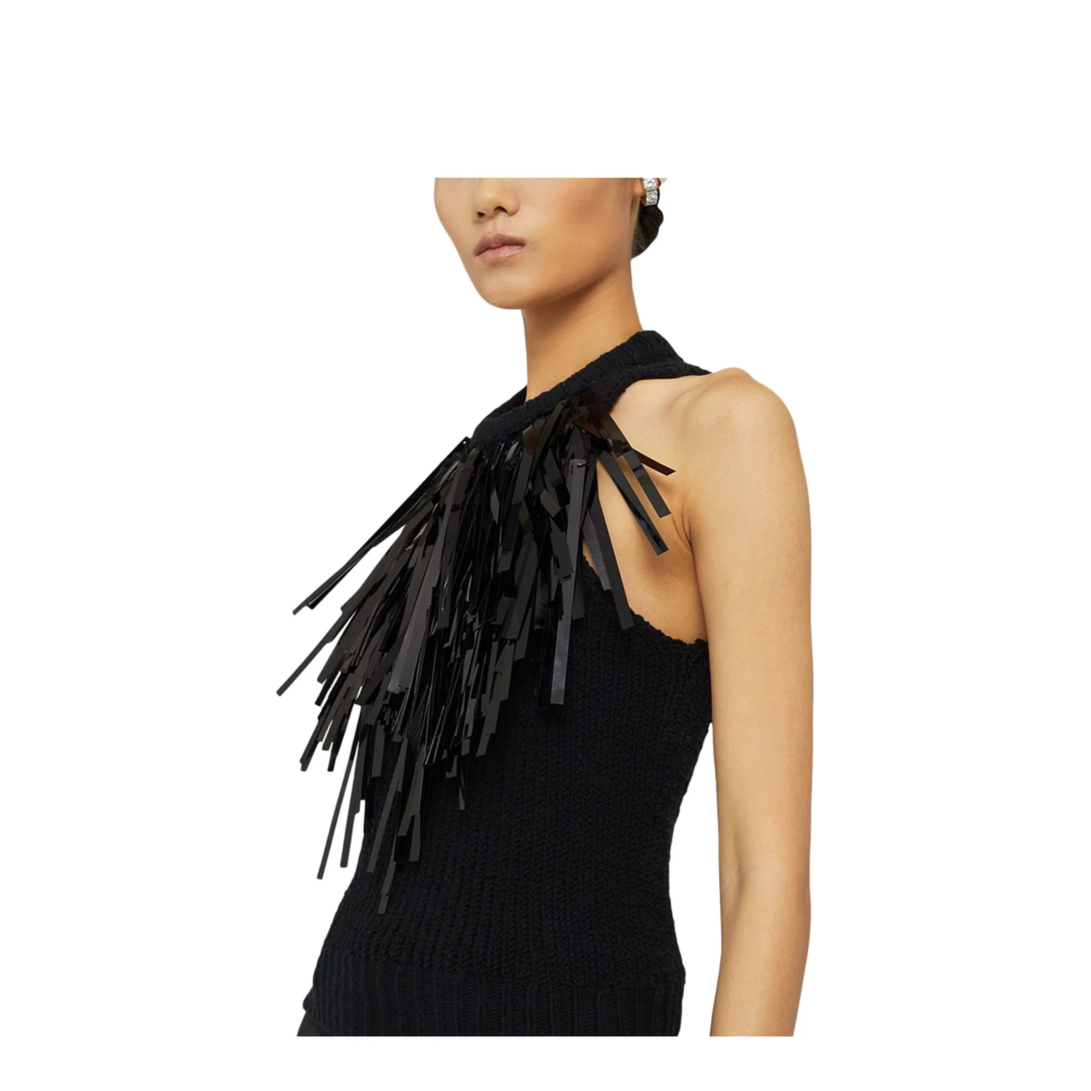 Cotton Top Sequined Fringes - Image 4