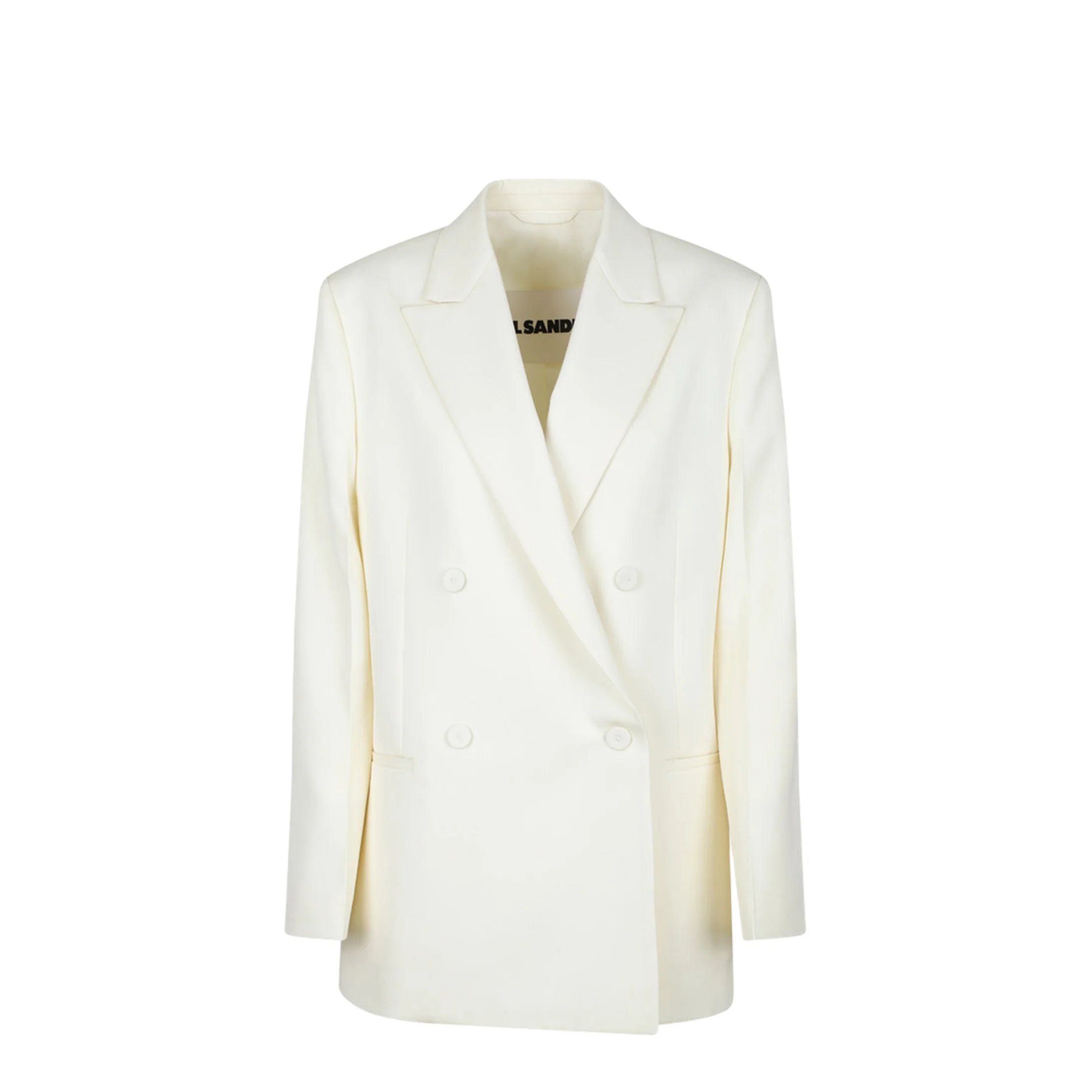 Cream Wool Blazer - Image 4