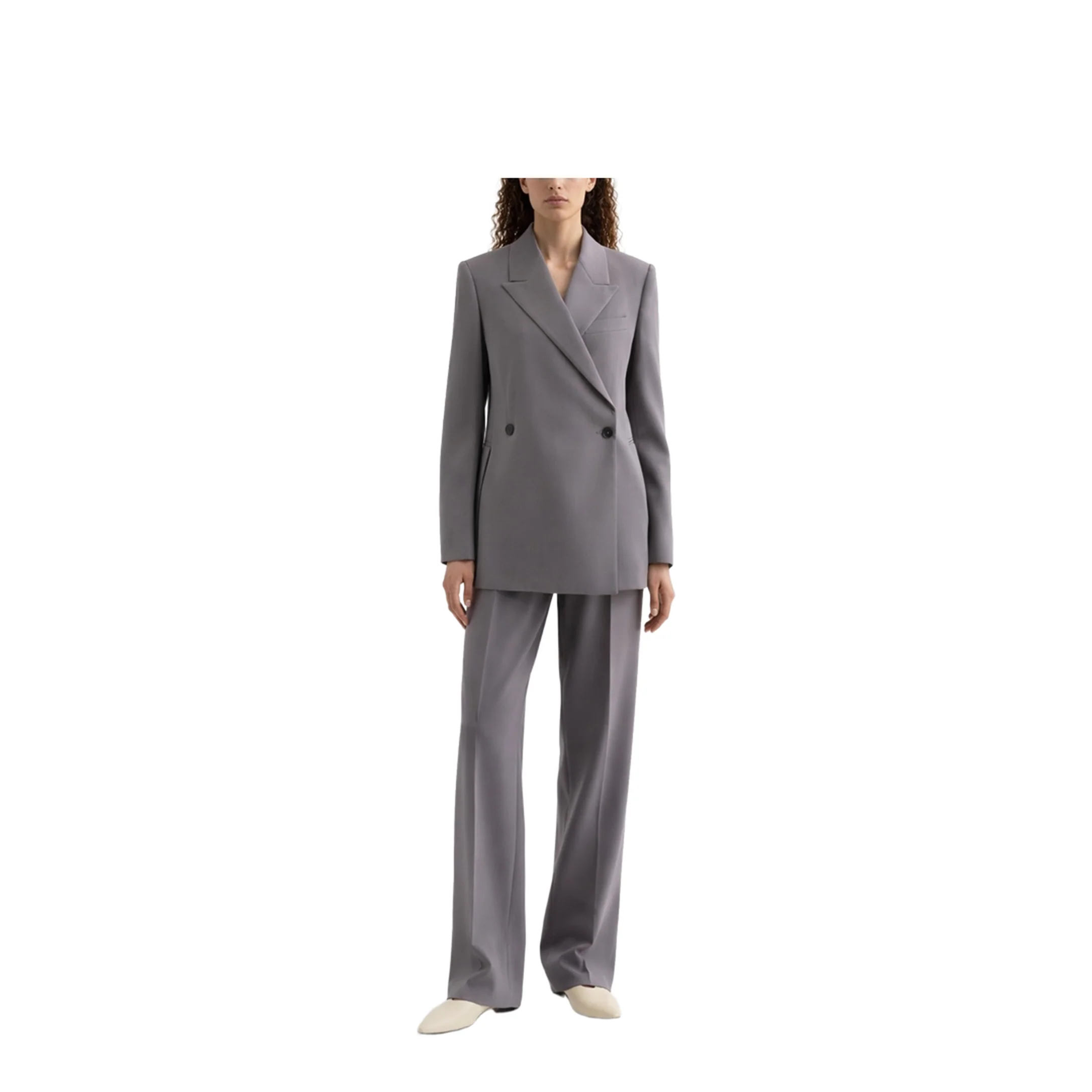 Double-Breasted Wool Jacket - Image 2