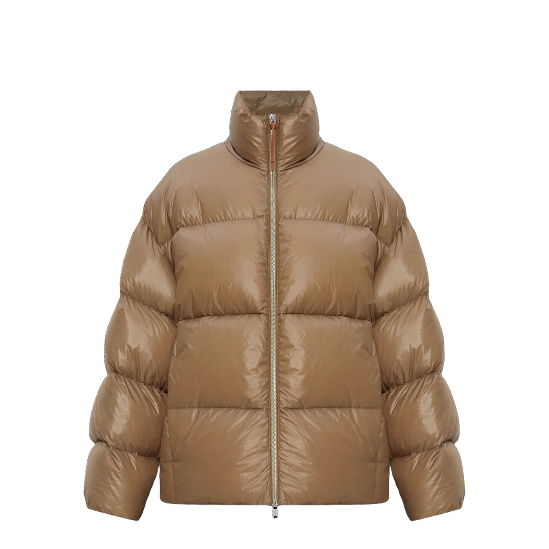 Down Jacket Brown - Image 3