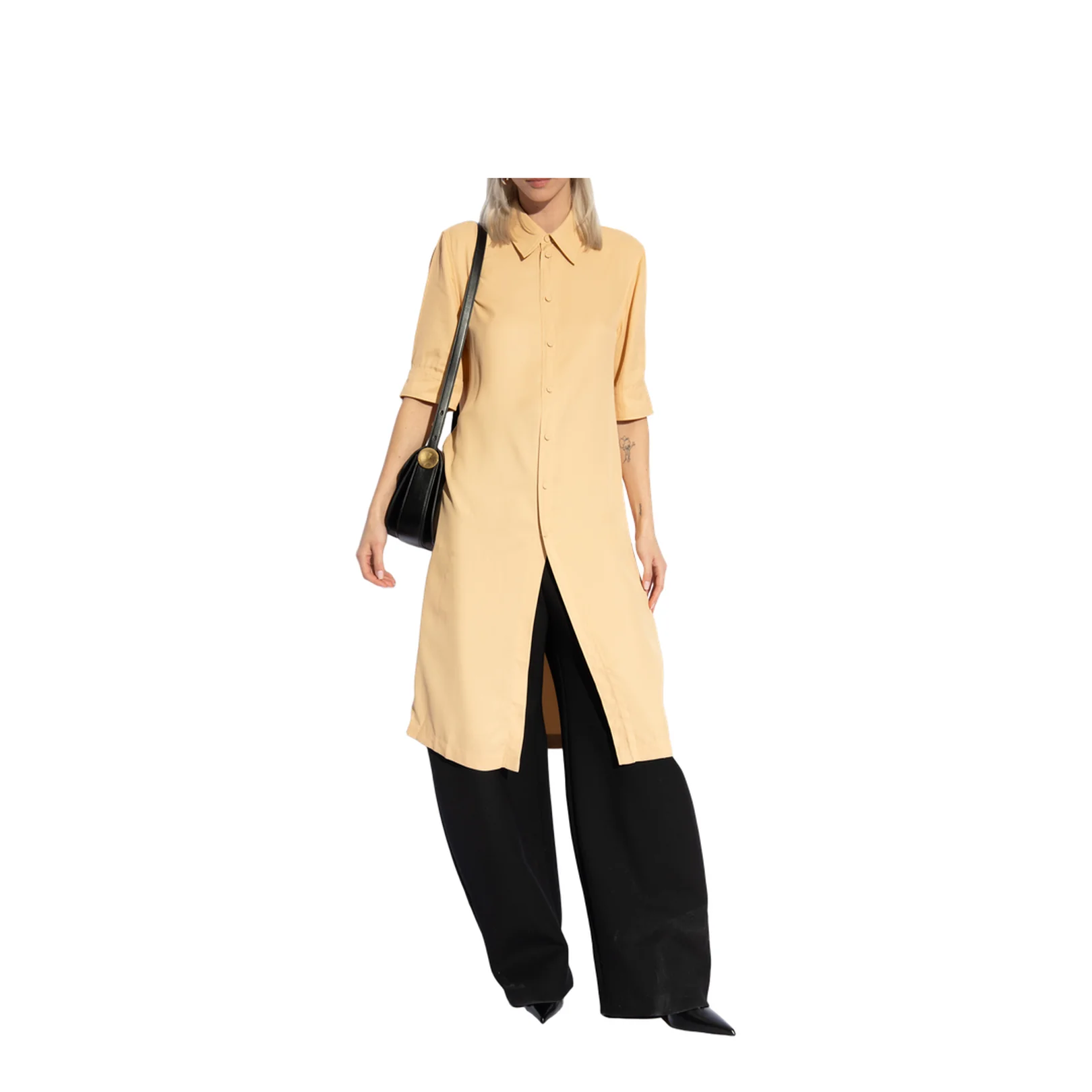 Dress with Short Sleeves - Image 2