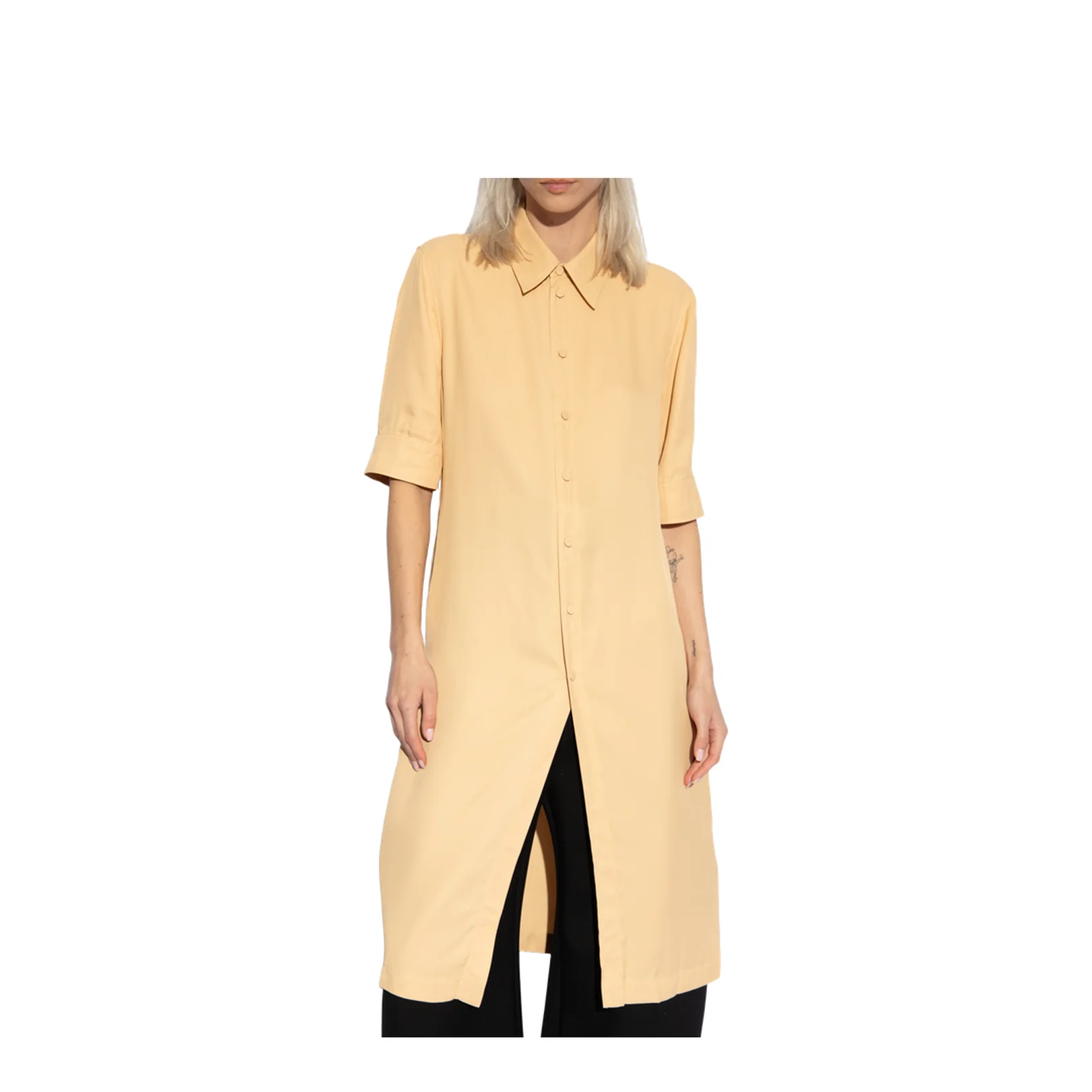 Dress with Short Sleeves - Image 3