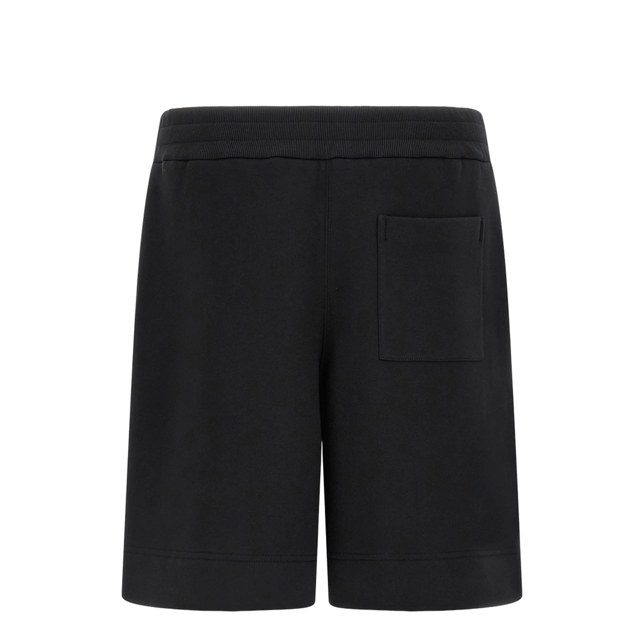 Drawstring Bermuda Shorts - Black - Image 2
