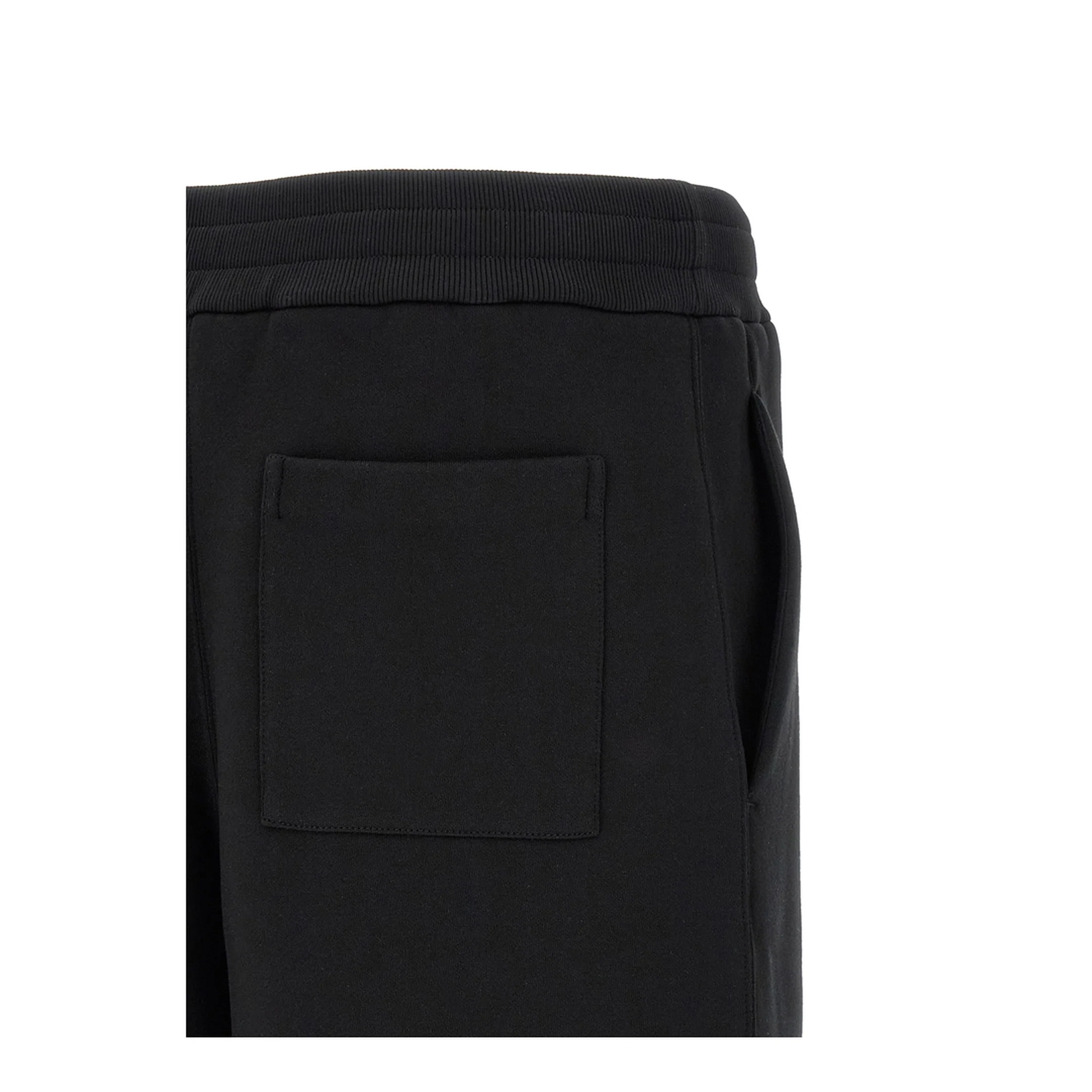 Drawstring Bermuda Shorts - Black - Image 5