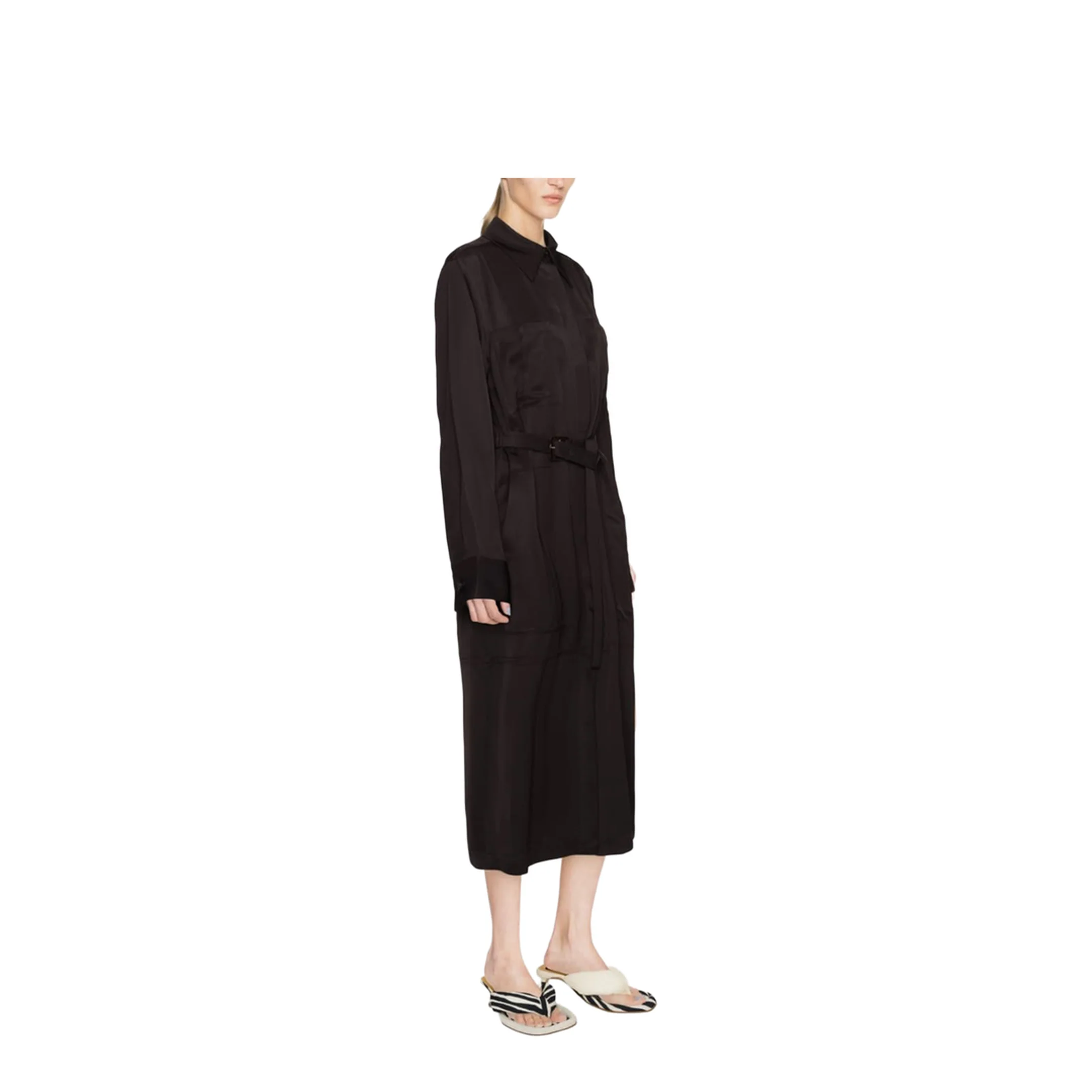 Ganache Viscose Trench Coat - Image 2