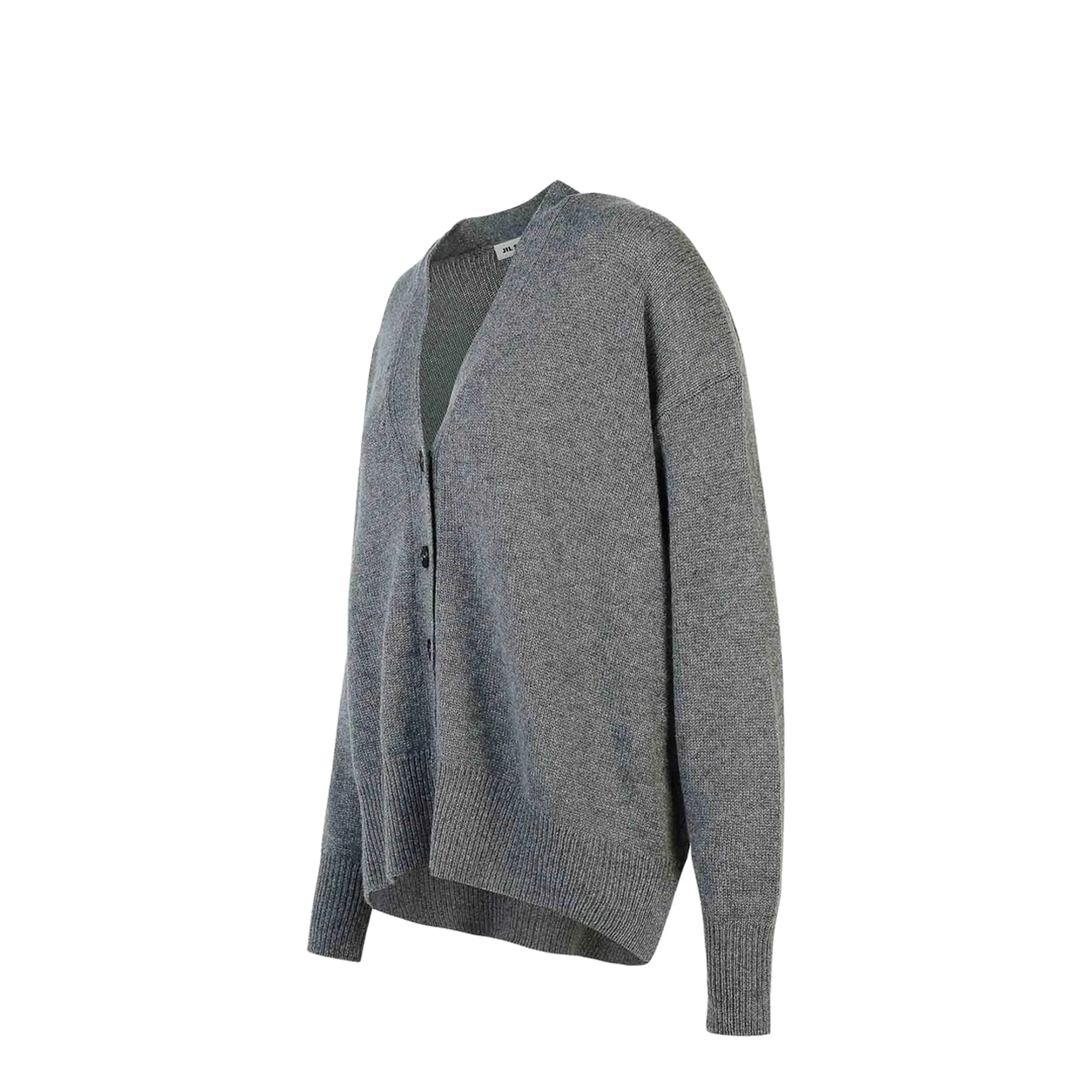 Grey Cashmere Cardigan - Image 5