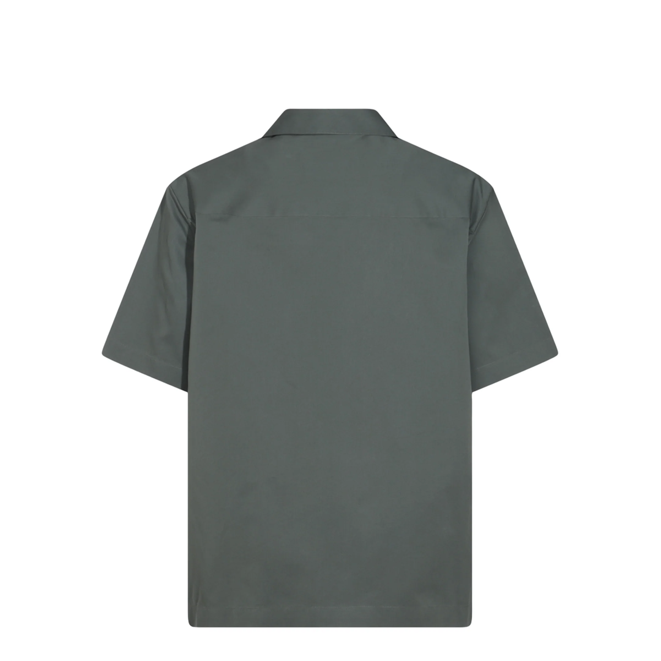 Grey Cotton Shirt - Image 2