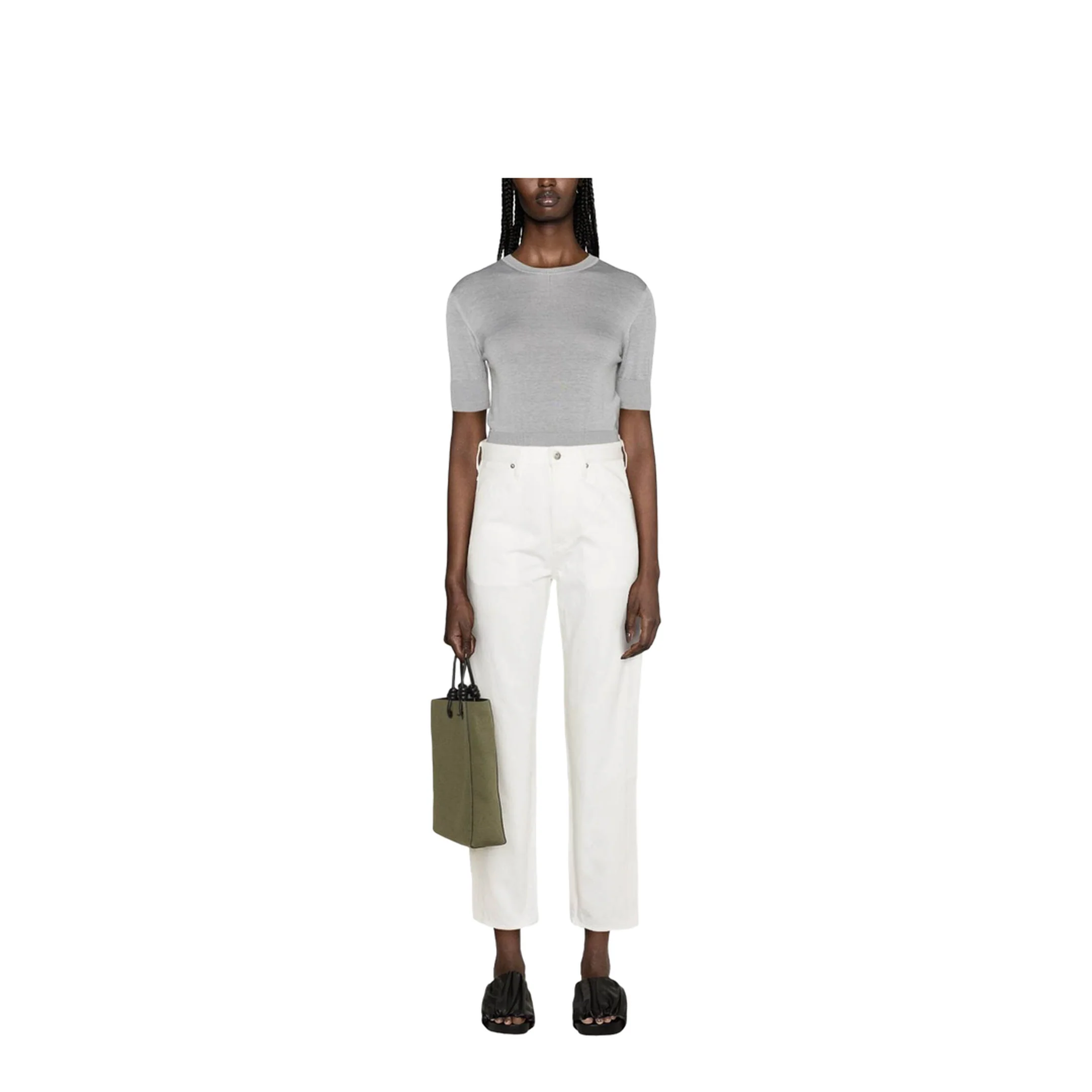 High-waisted jeans - Image 3