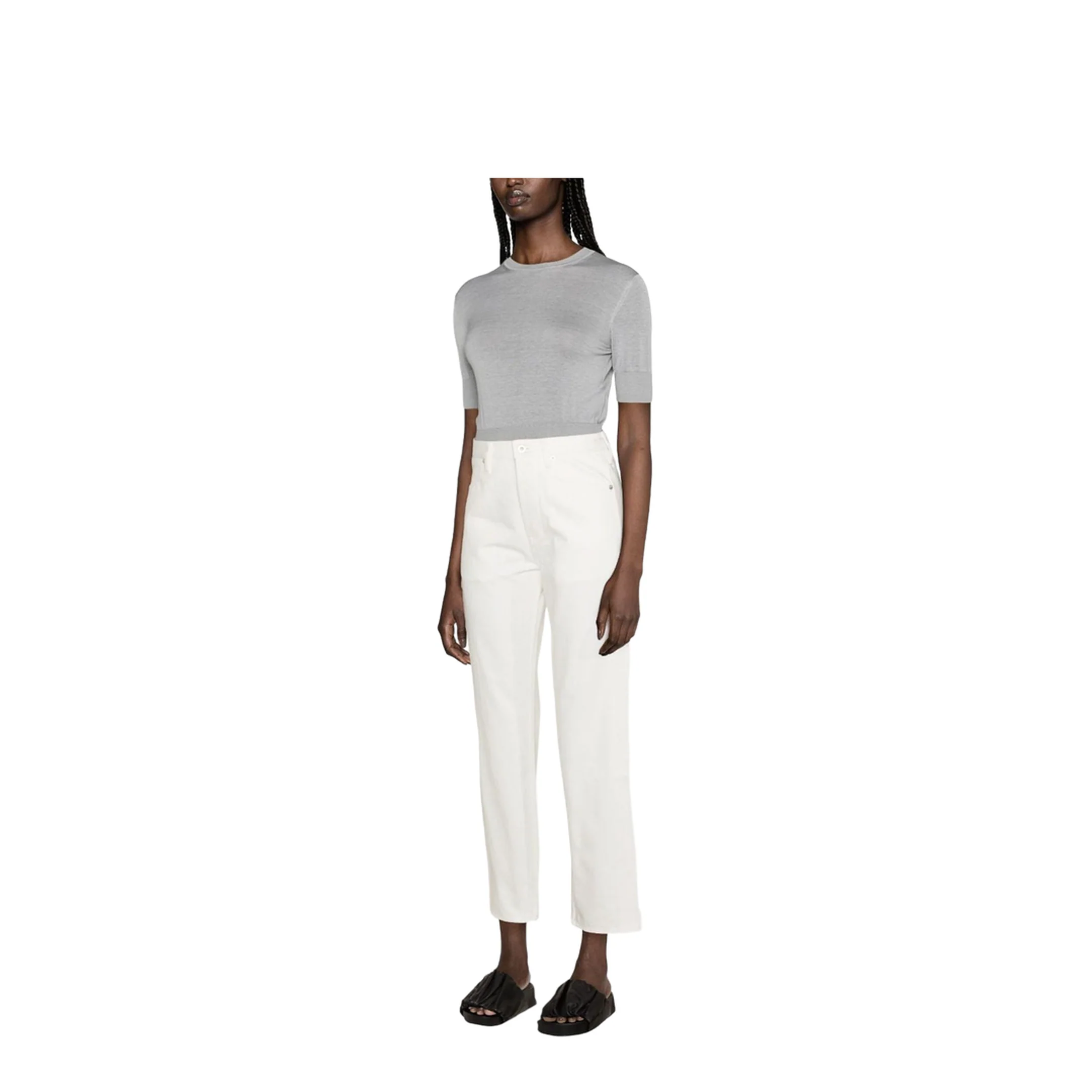 High-waisted jeans - Image 4