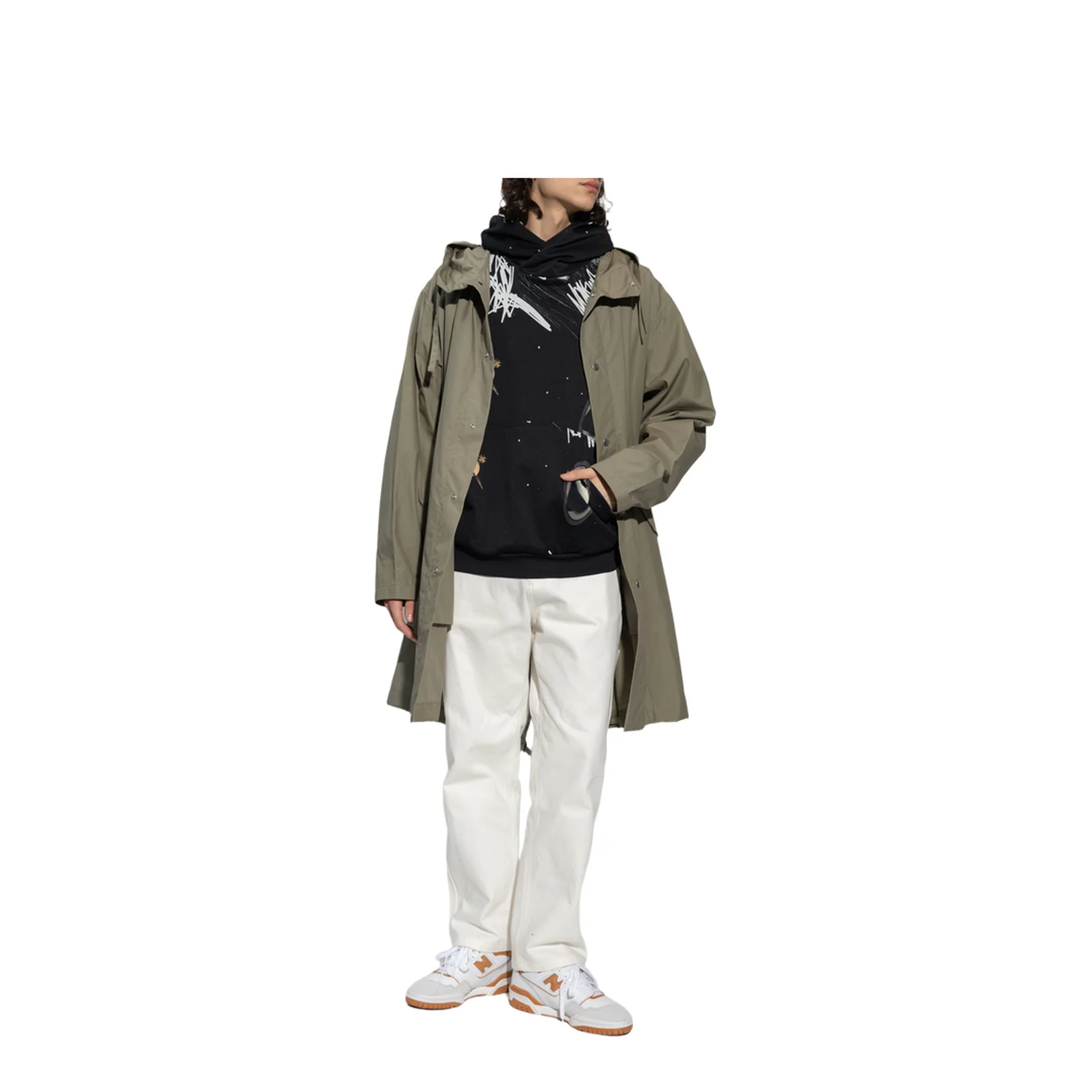 Hooded coat - Image 2