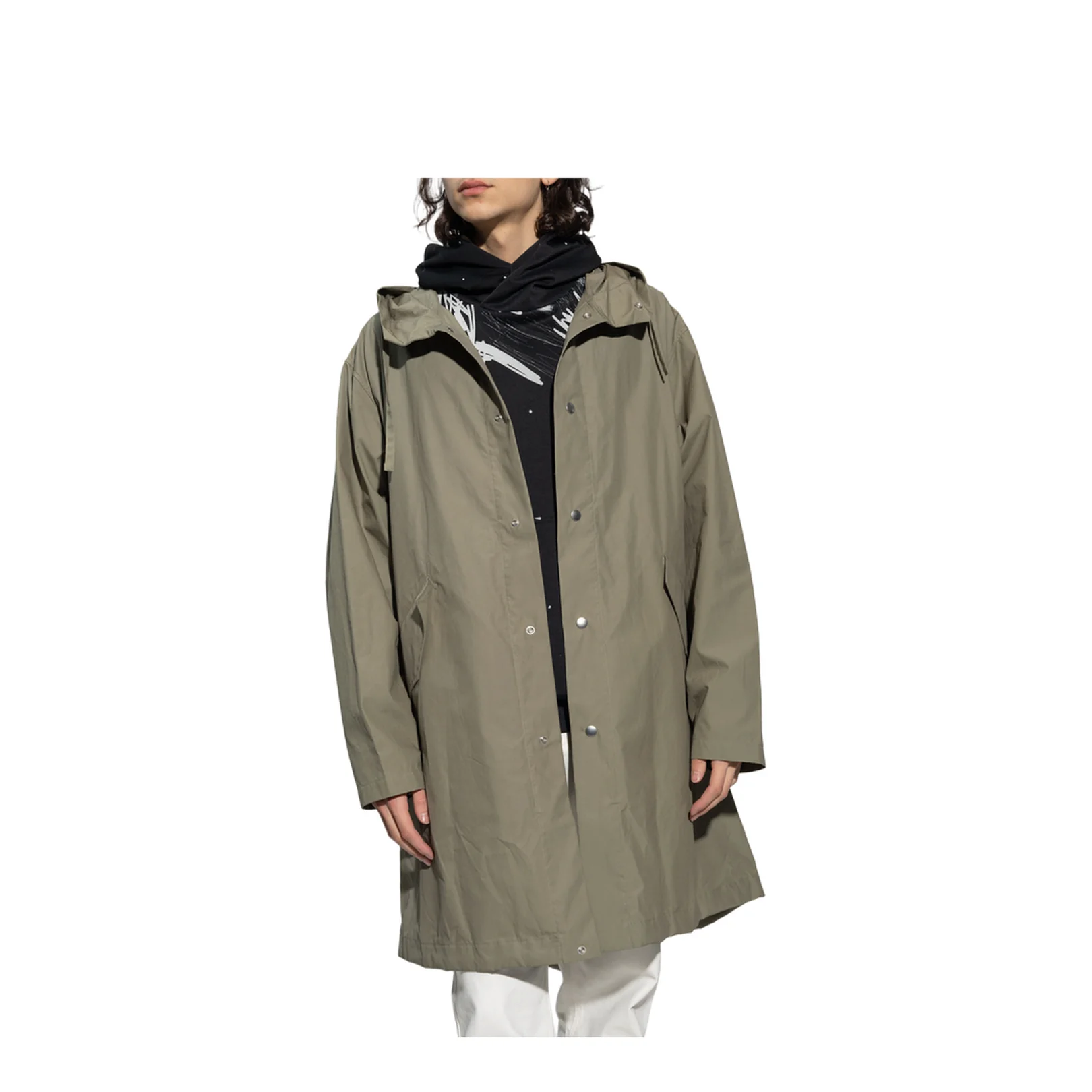Hooded coat - Image 3