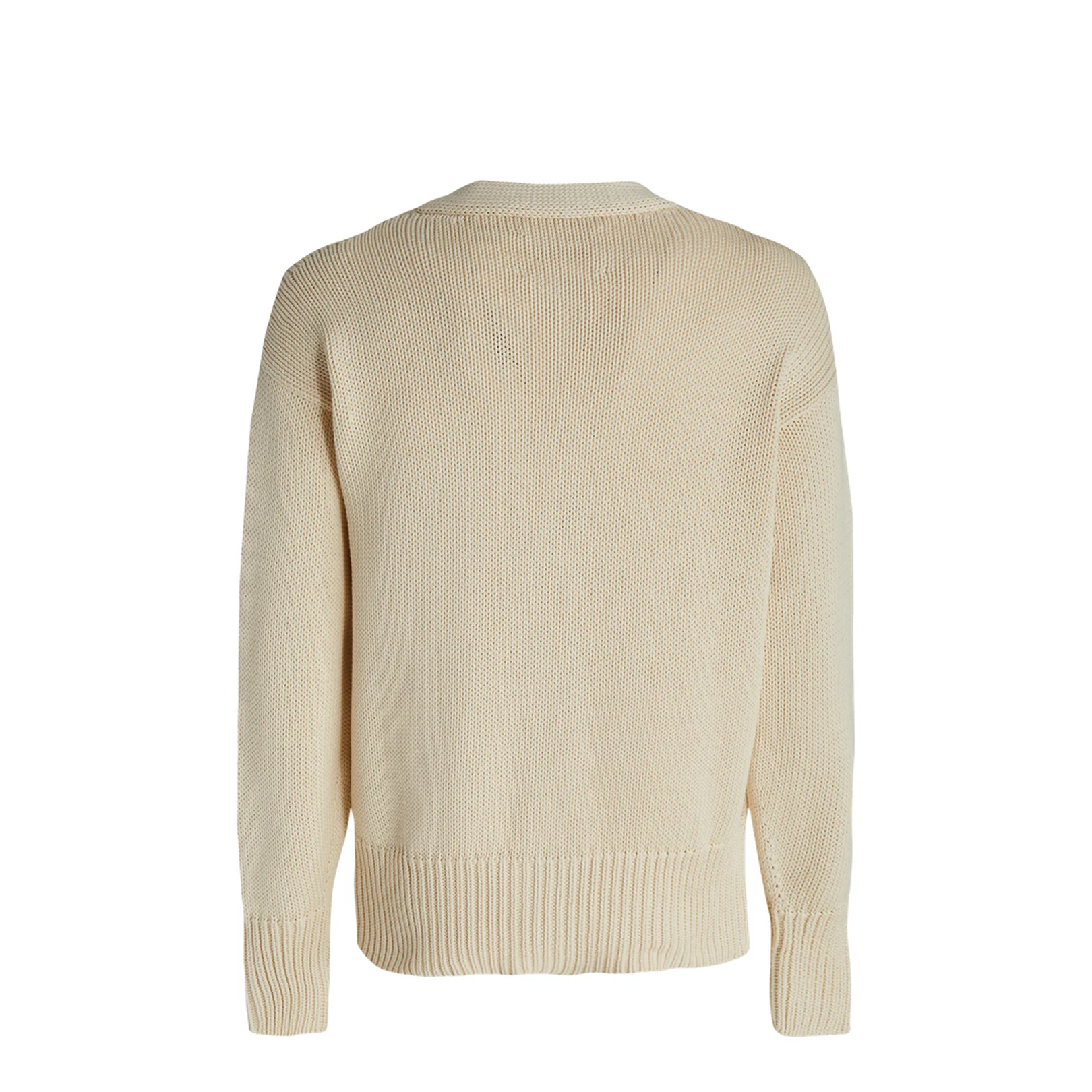 Ivory Cotton Cardigan - Image 4