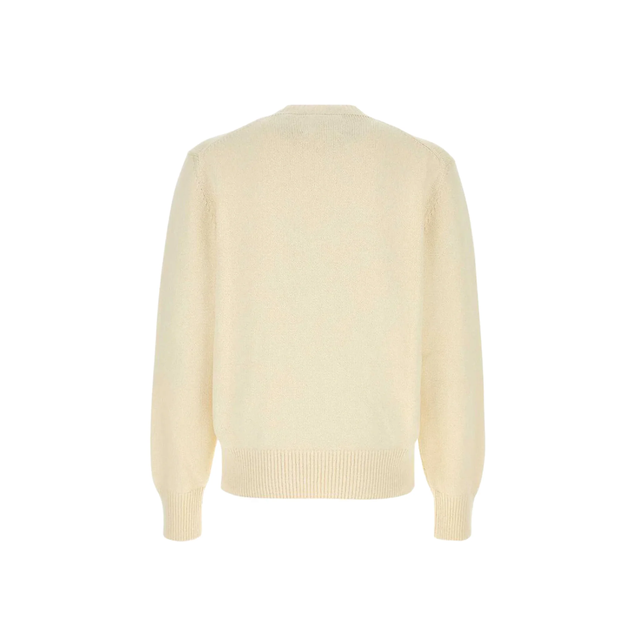 Ivory Cotton Sweater - Image 2