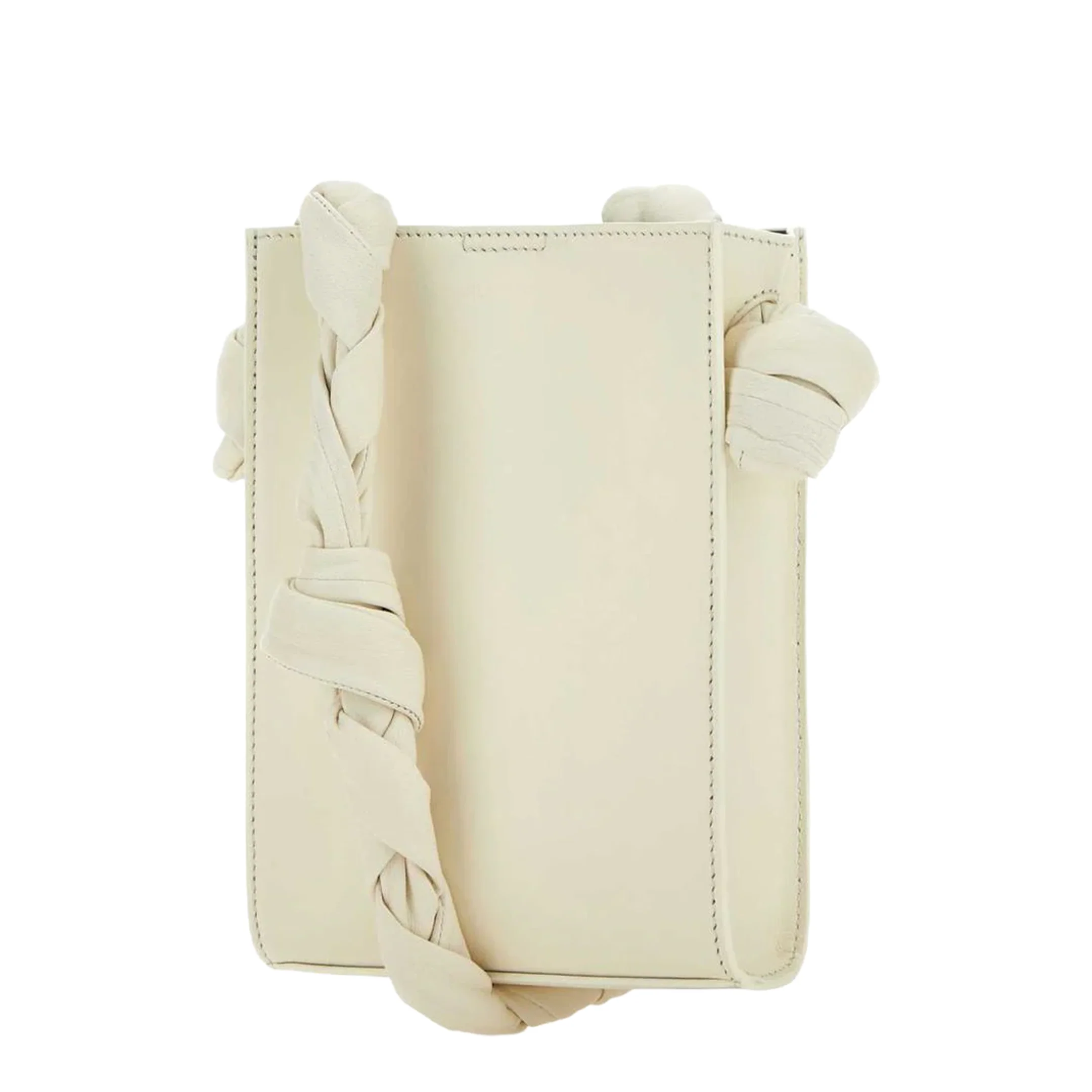 Ivory Leather Tangle Shoulder Bag - Image 3