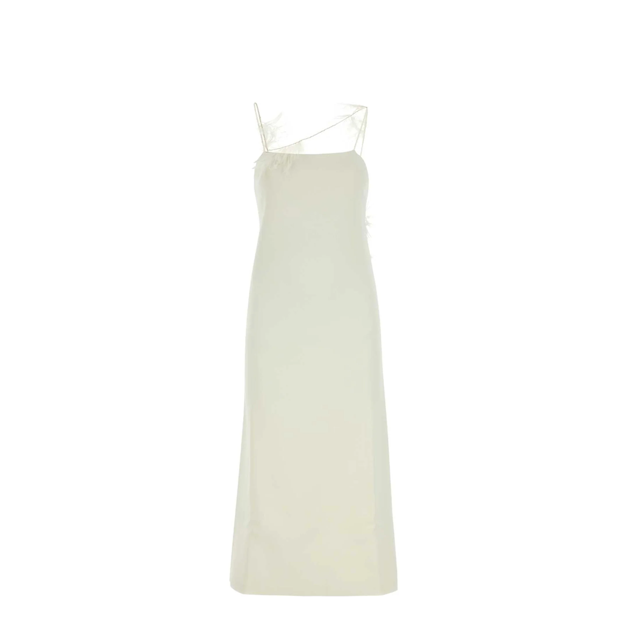 Ivory Viscose Blend Dress - Image 3