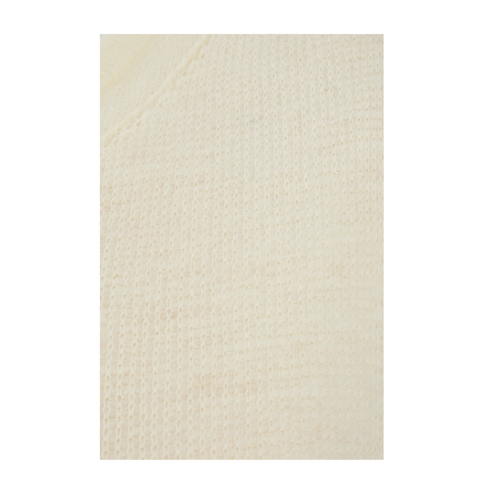 Ivory Wool Blend Dress - Image 3